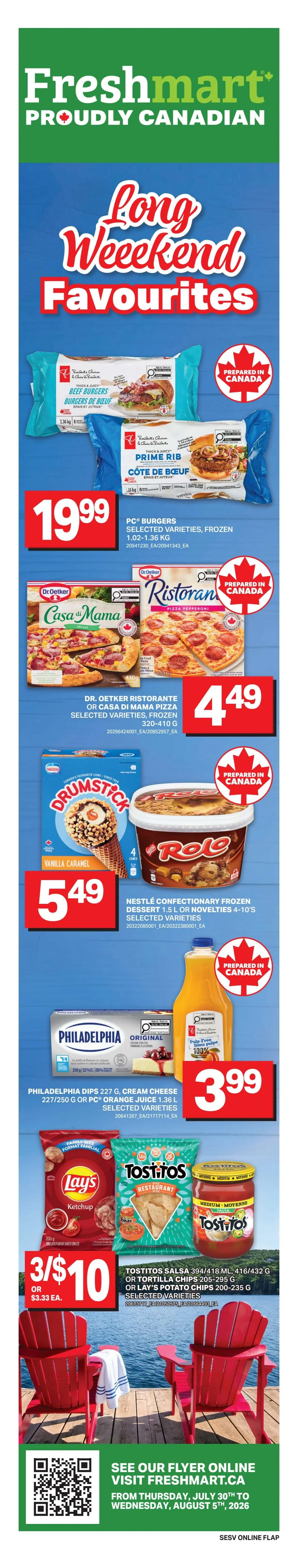 Shop Easy & SuperValu Flyer July 30 to August 5