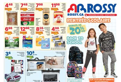 Rossy Flyer July 30 to August 5