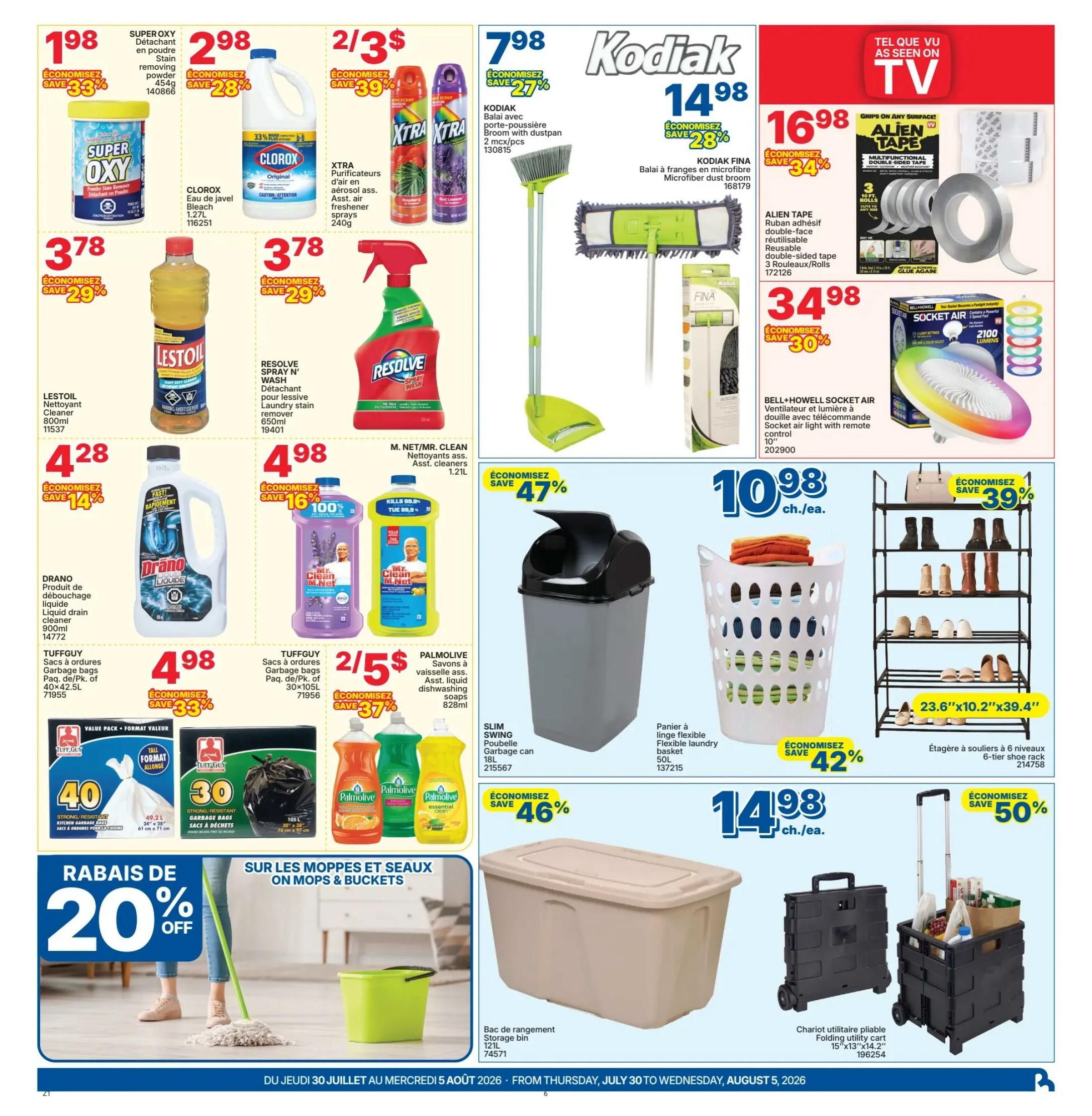 Rossy Flyer July 30 to August 5