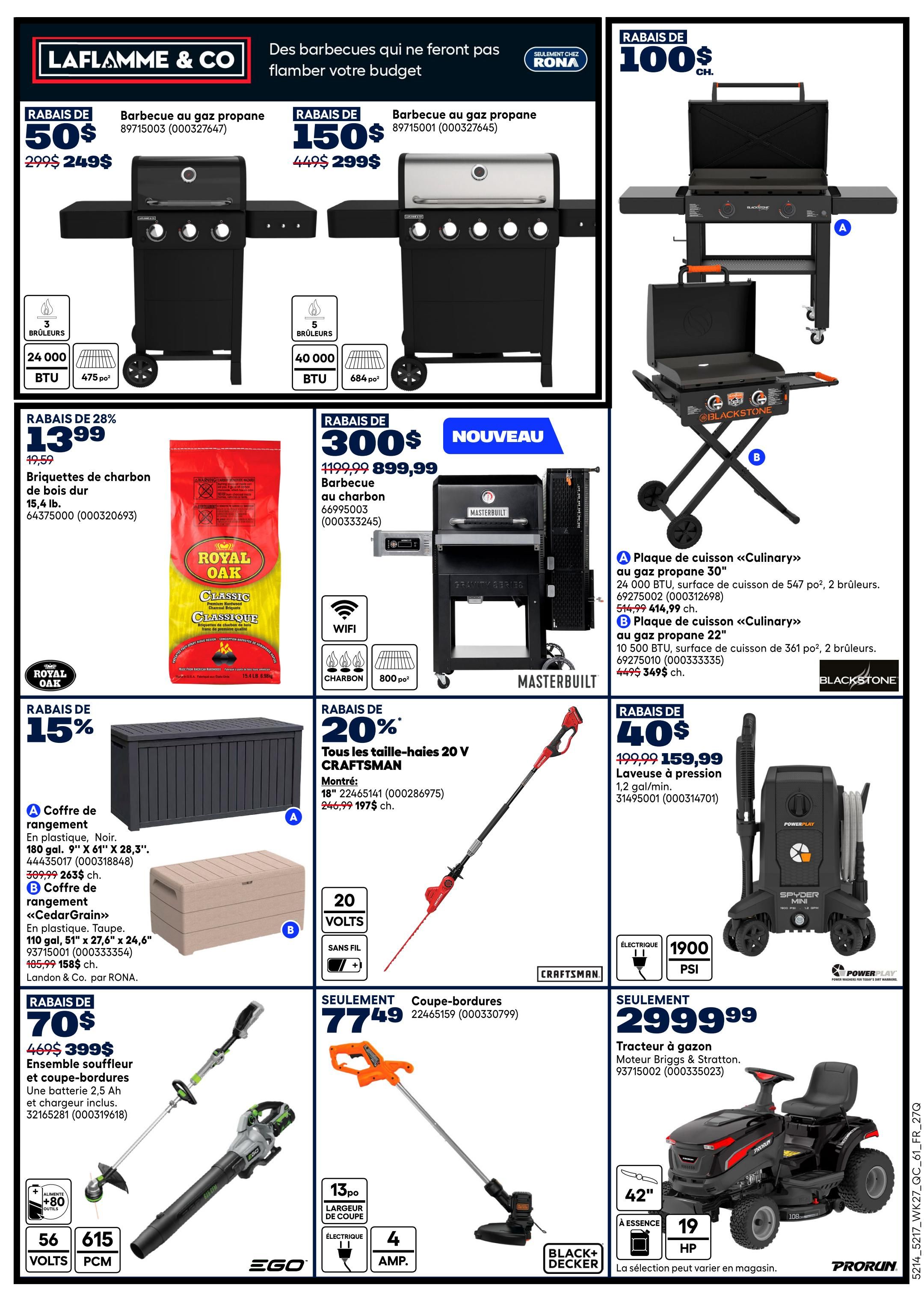 Rona & Rona+ (QC) Flyer July 30 to August 5