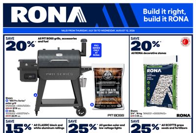 Rona & Rona+ (ON) Flyer July 30 to August 5