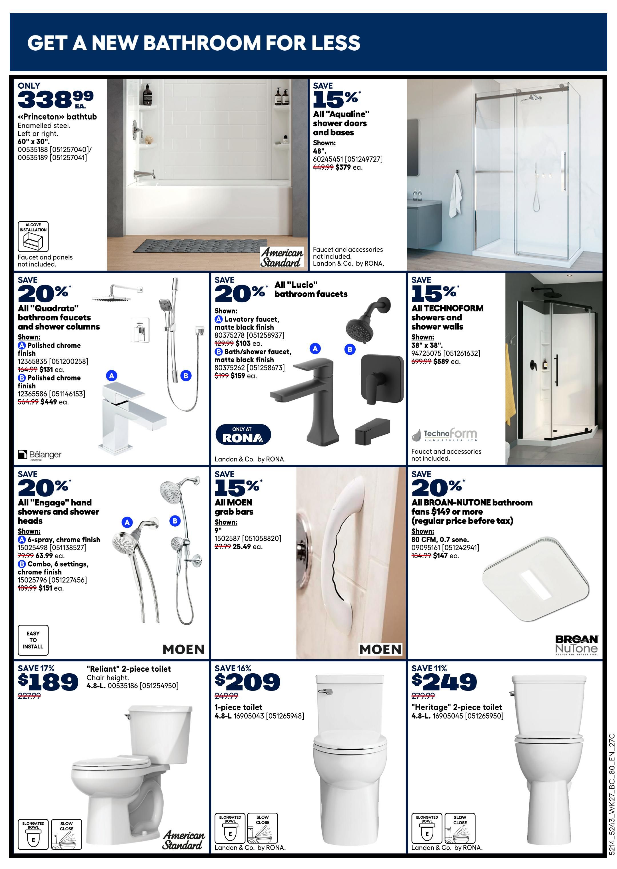 Rona & Rona+ (BC) Flyer July 30 to August 5