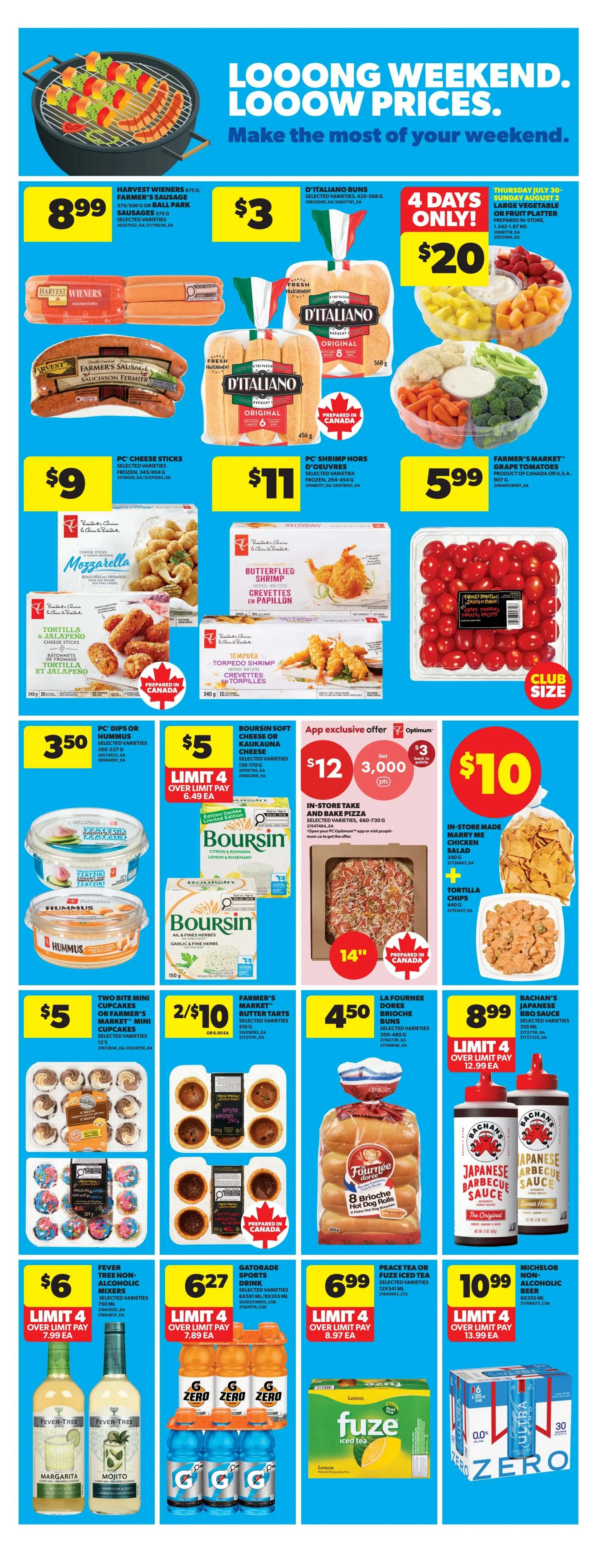Real Canadian Superstore (West) Flyer July 30 to August 5