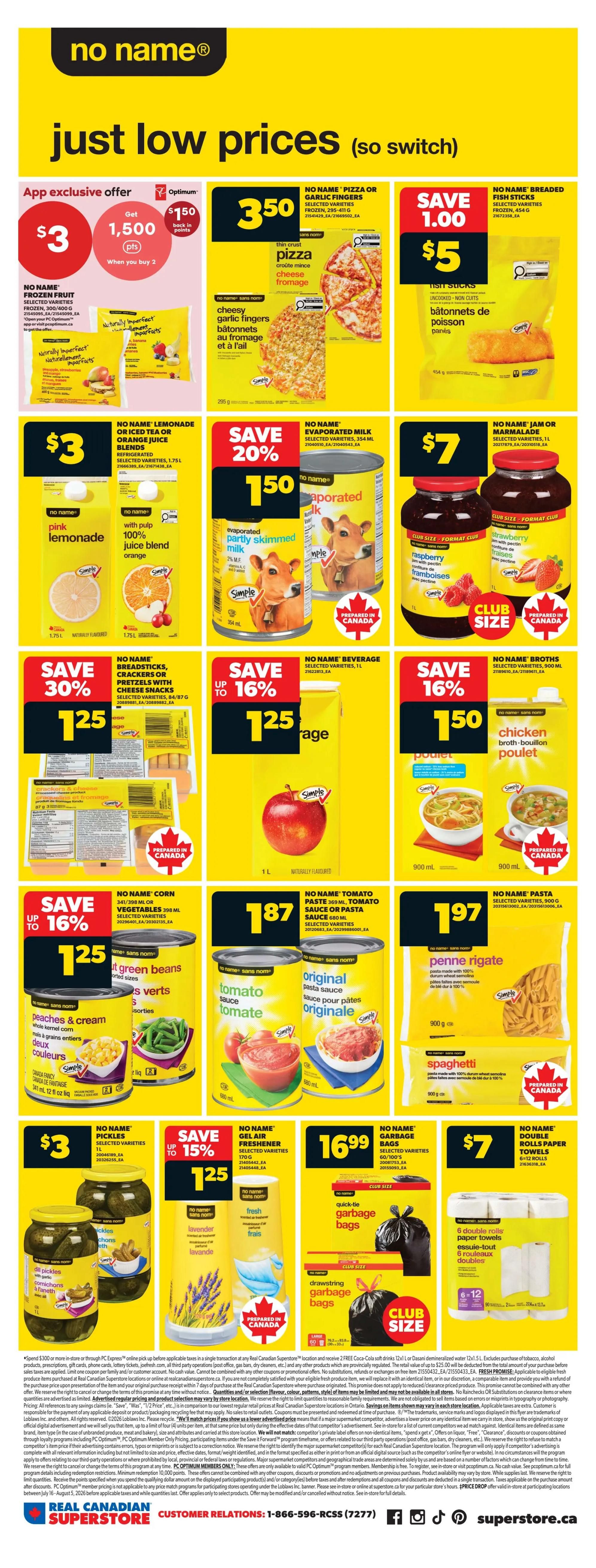 Real Canadian Superstore (ON) Flyer July 30 to August 5