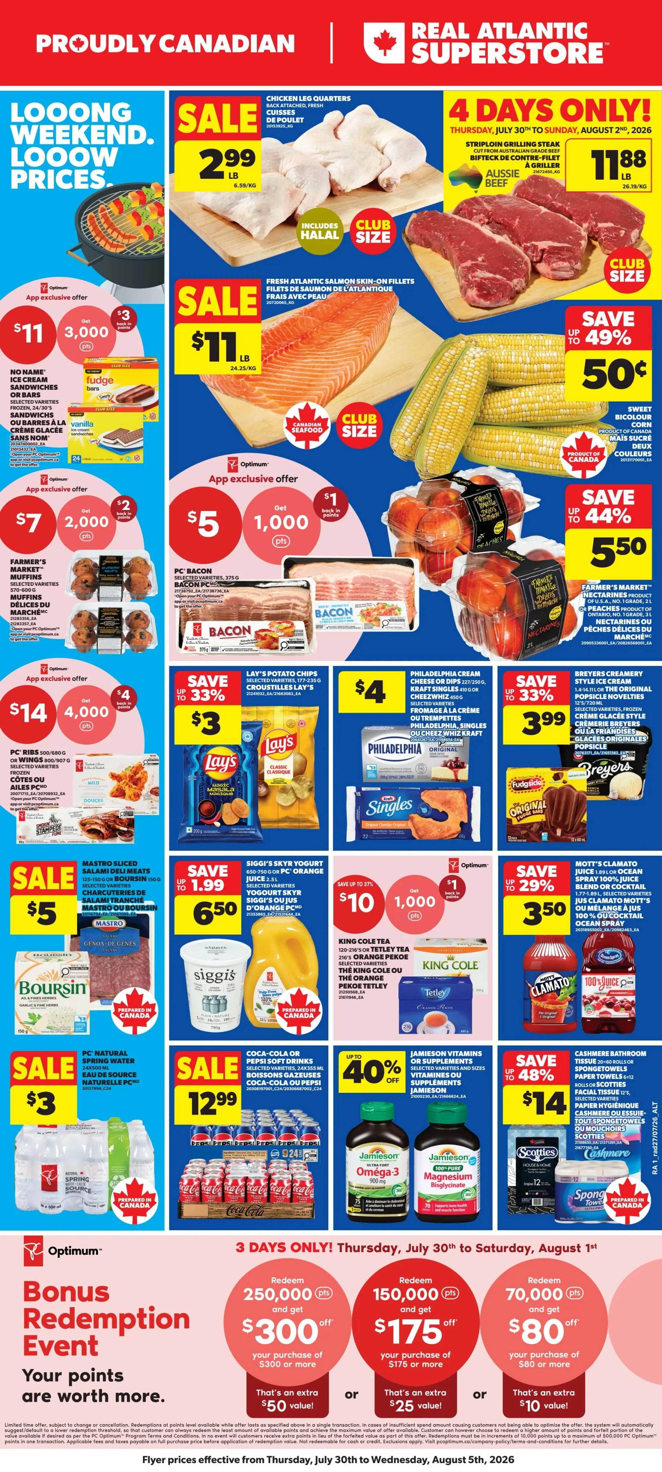 Real Atlantic Superstore Flyer July 30 to August 5