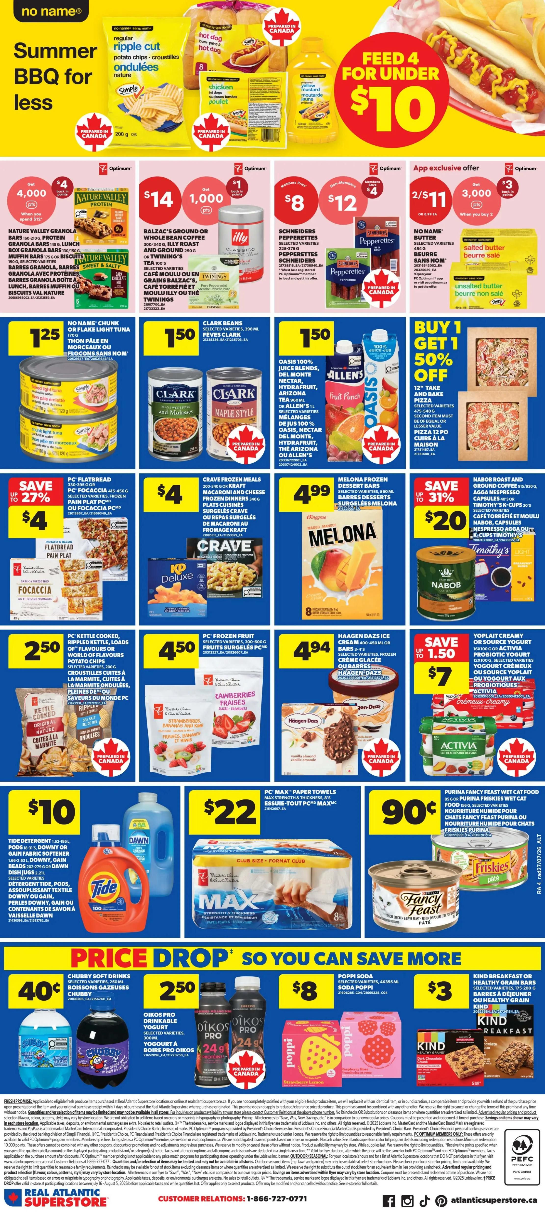 Real Atlantic Superstore Flyer July 30 to August 5