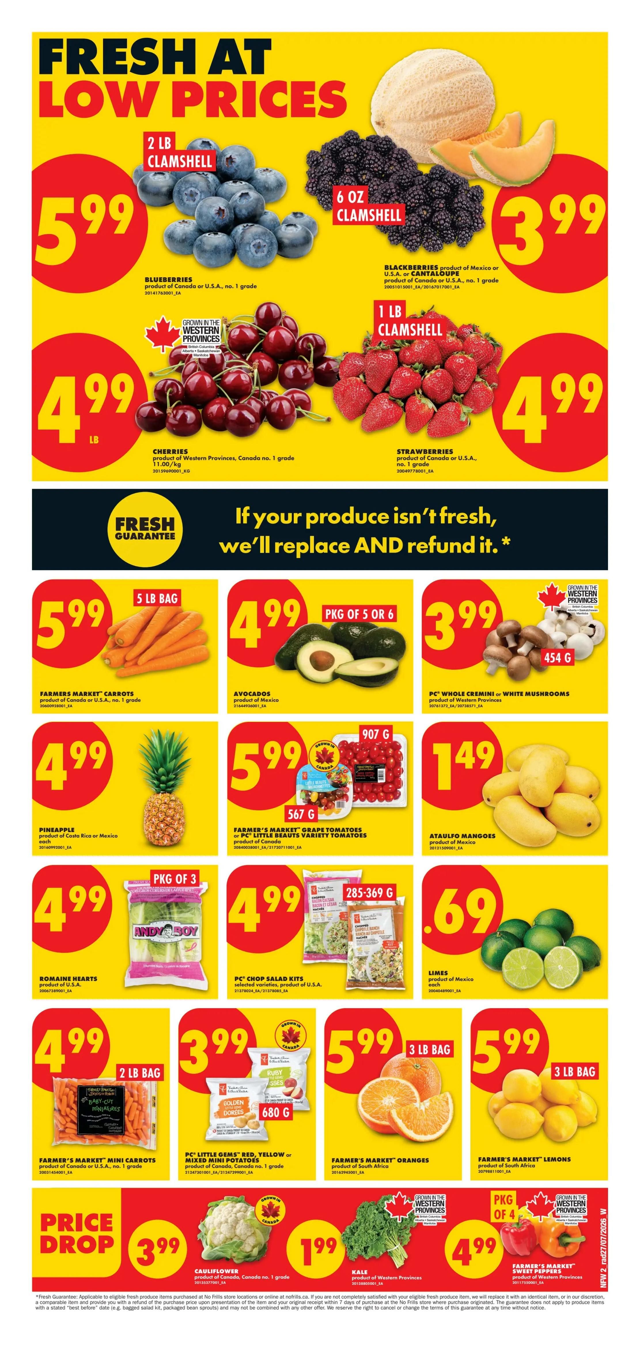 No Frills (West) Flyer July 30 to August 5