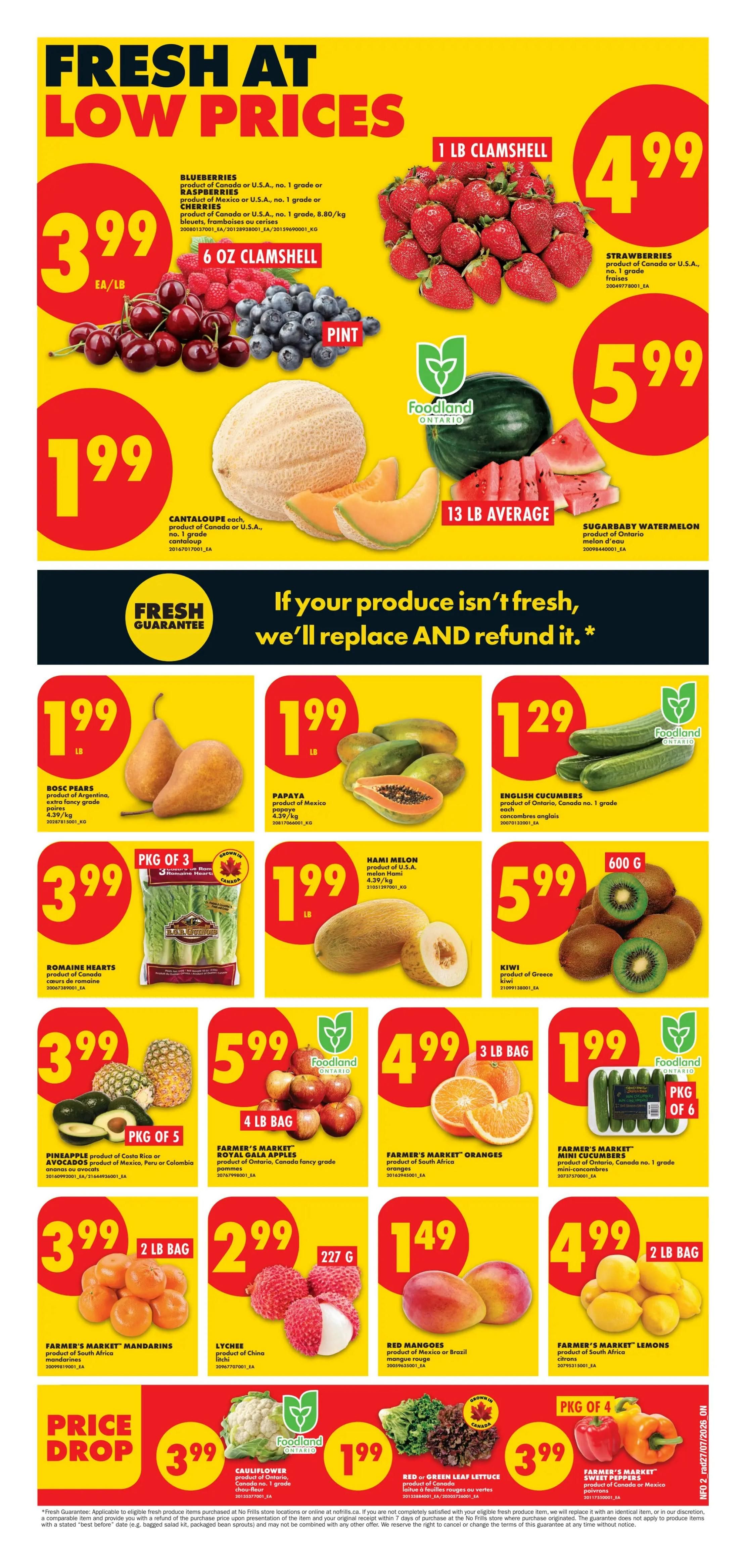 No Frills (ON) Flyer July 30 to August 5