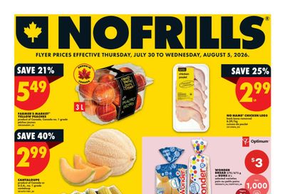 No Frills (Atlantic) Flyer July 30 to August 5