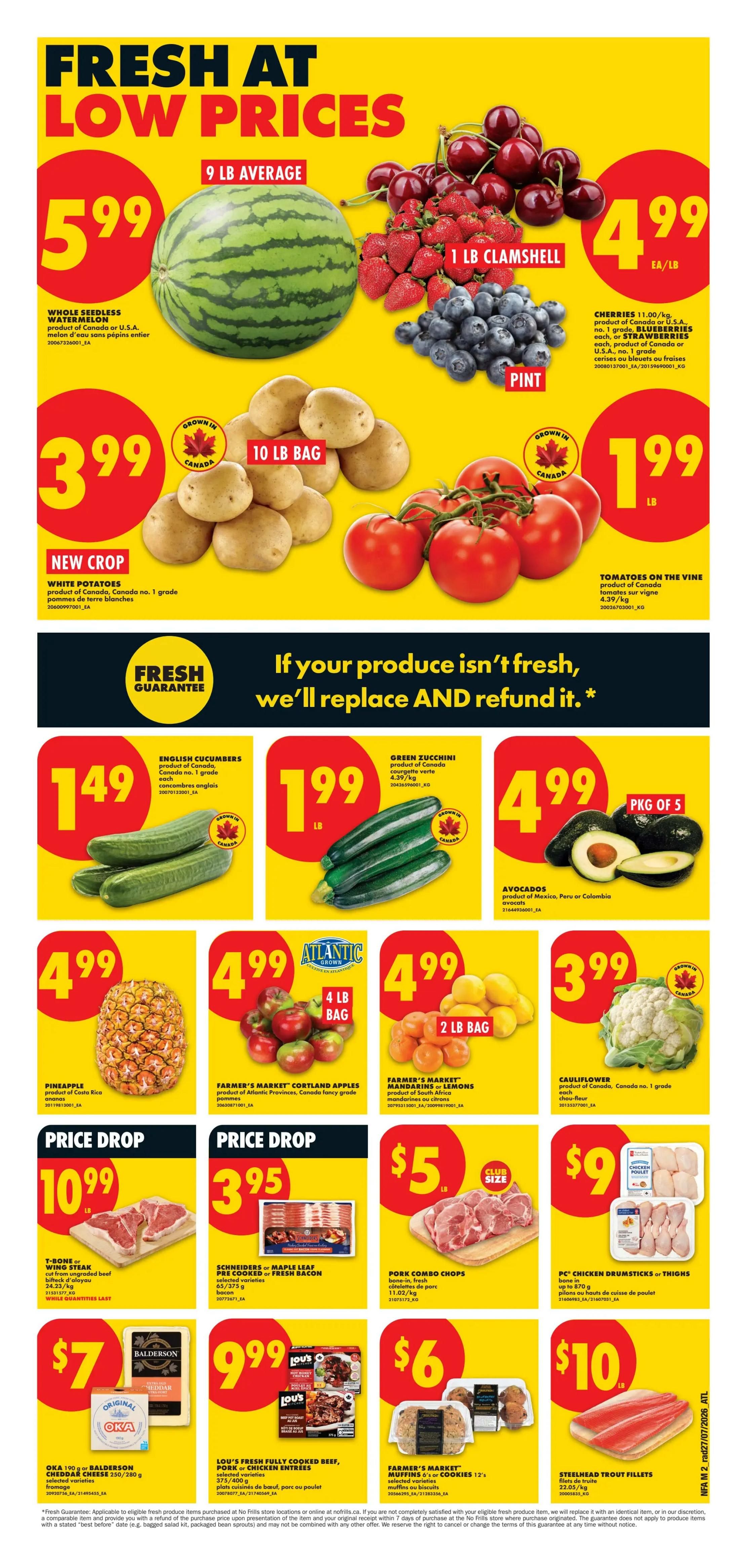No Frills (Atlantic) Flyer July 30 to August 5