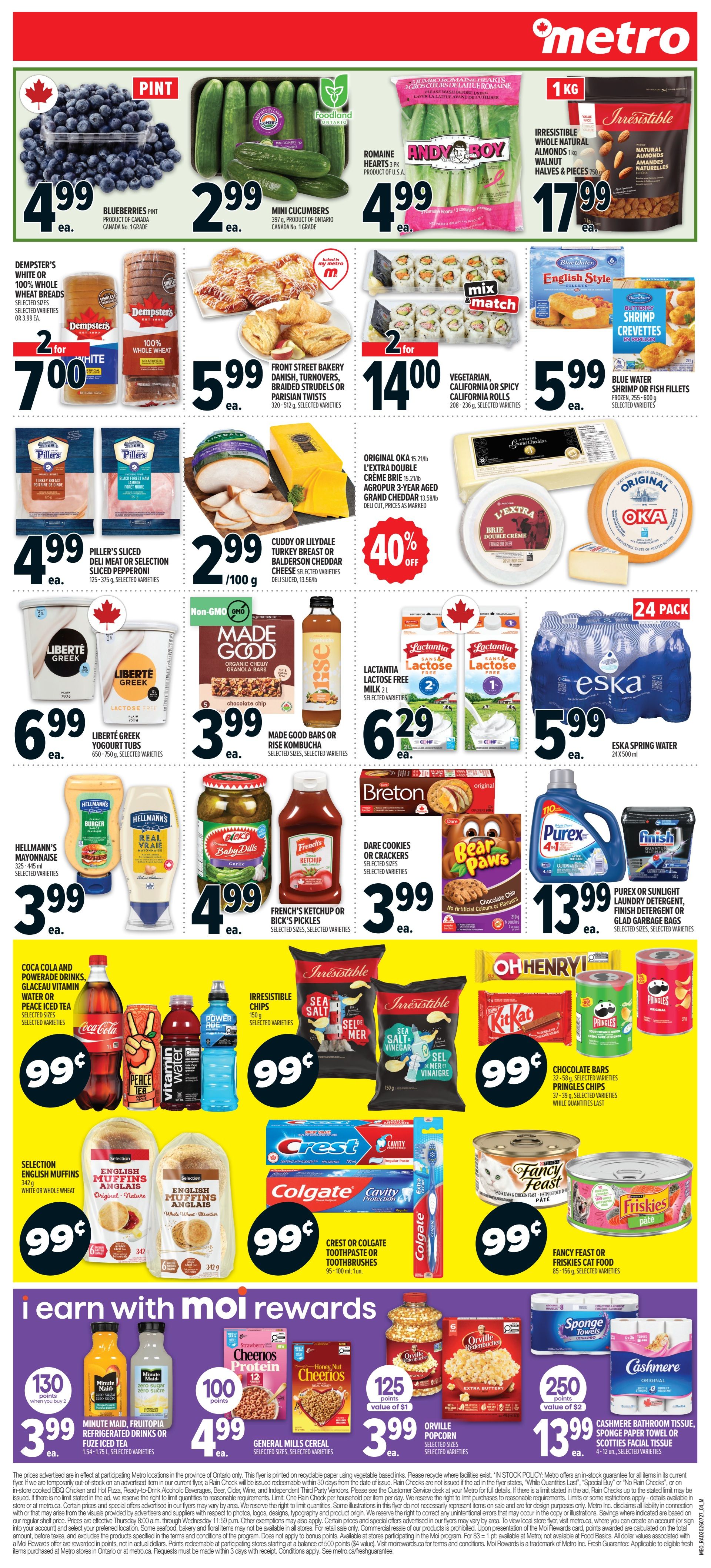 Metro (ON) Flyer July 30 to August 5