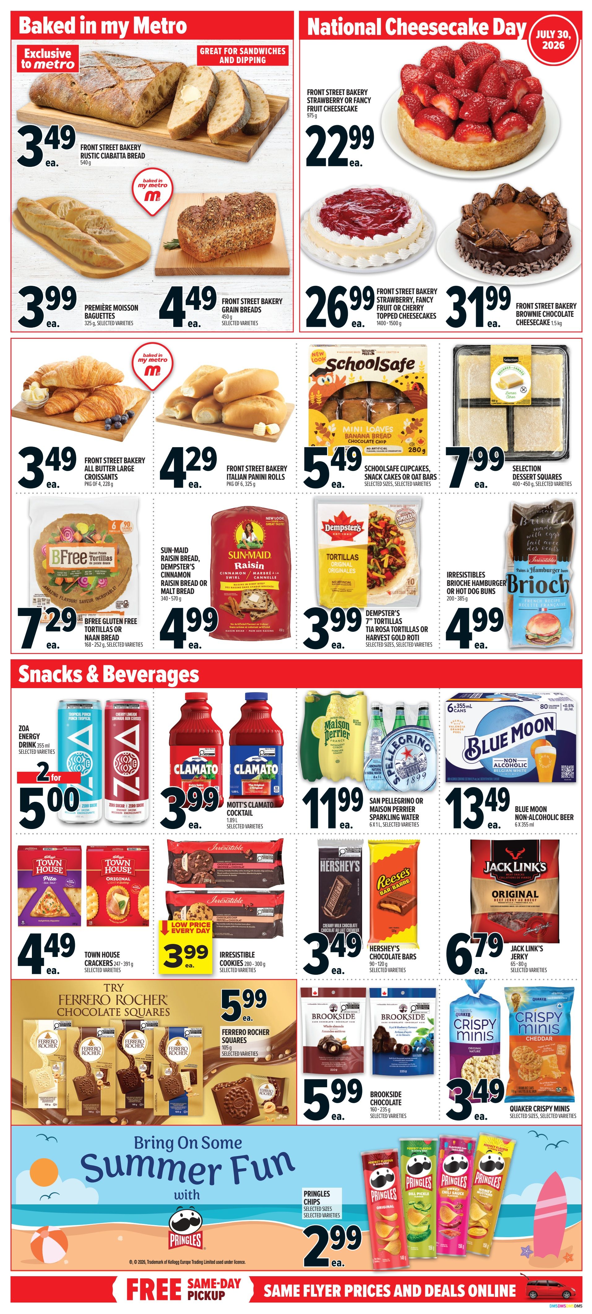 Metro (ON) Flyer July 30 to August 5