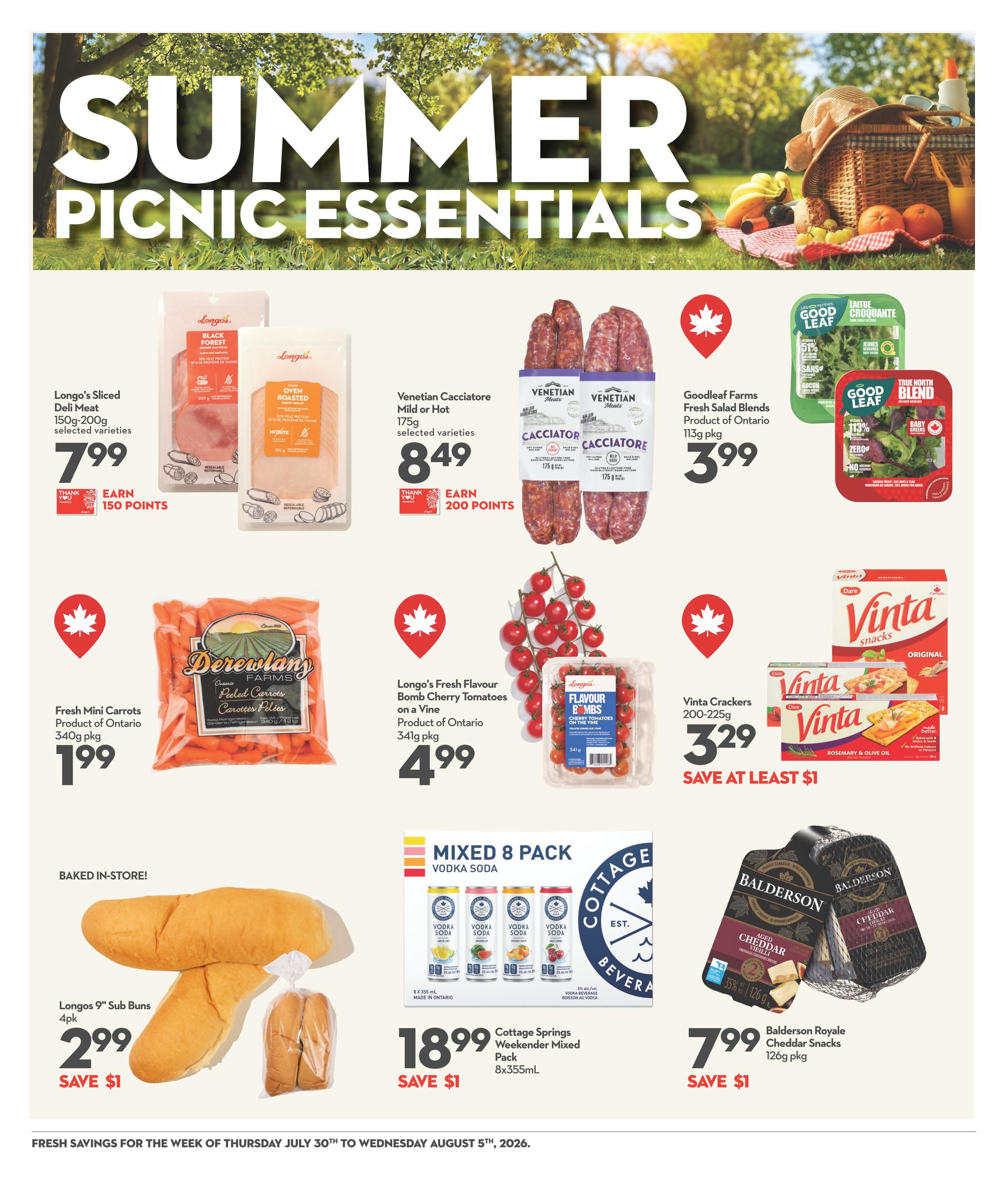 Garden Foods Flyer July 30 to August 5
