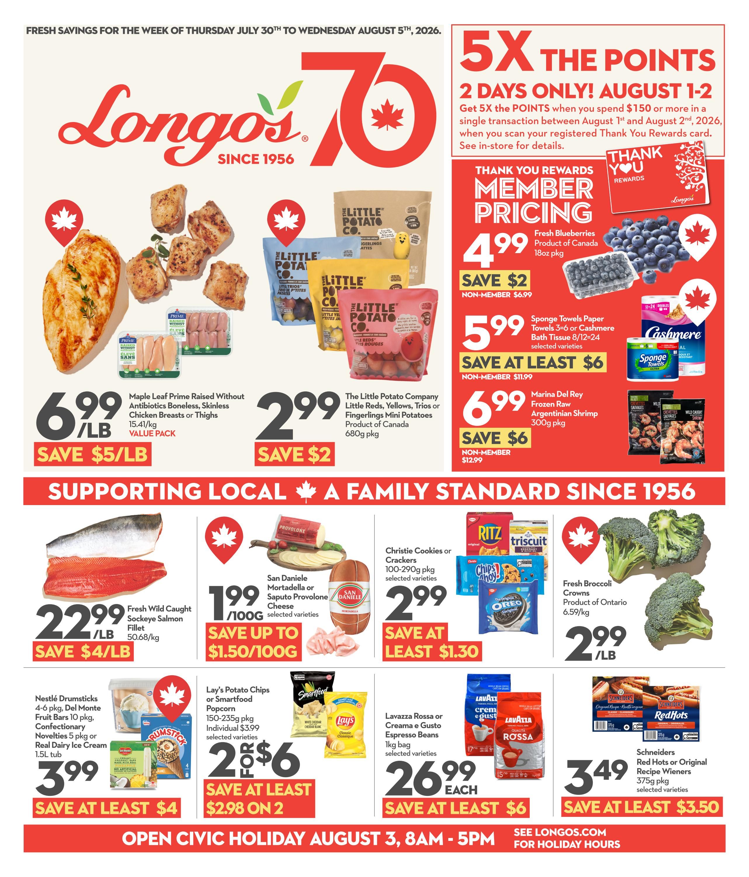Longo's Flyer July 30 to August 5