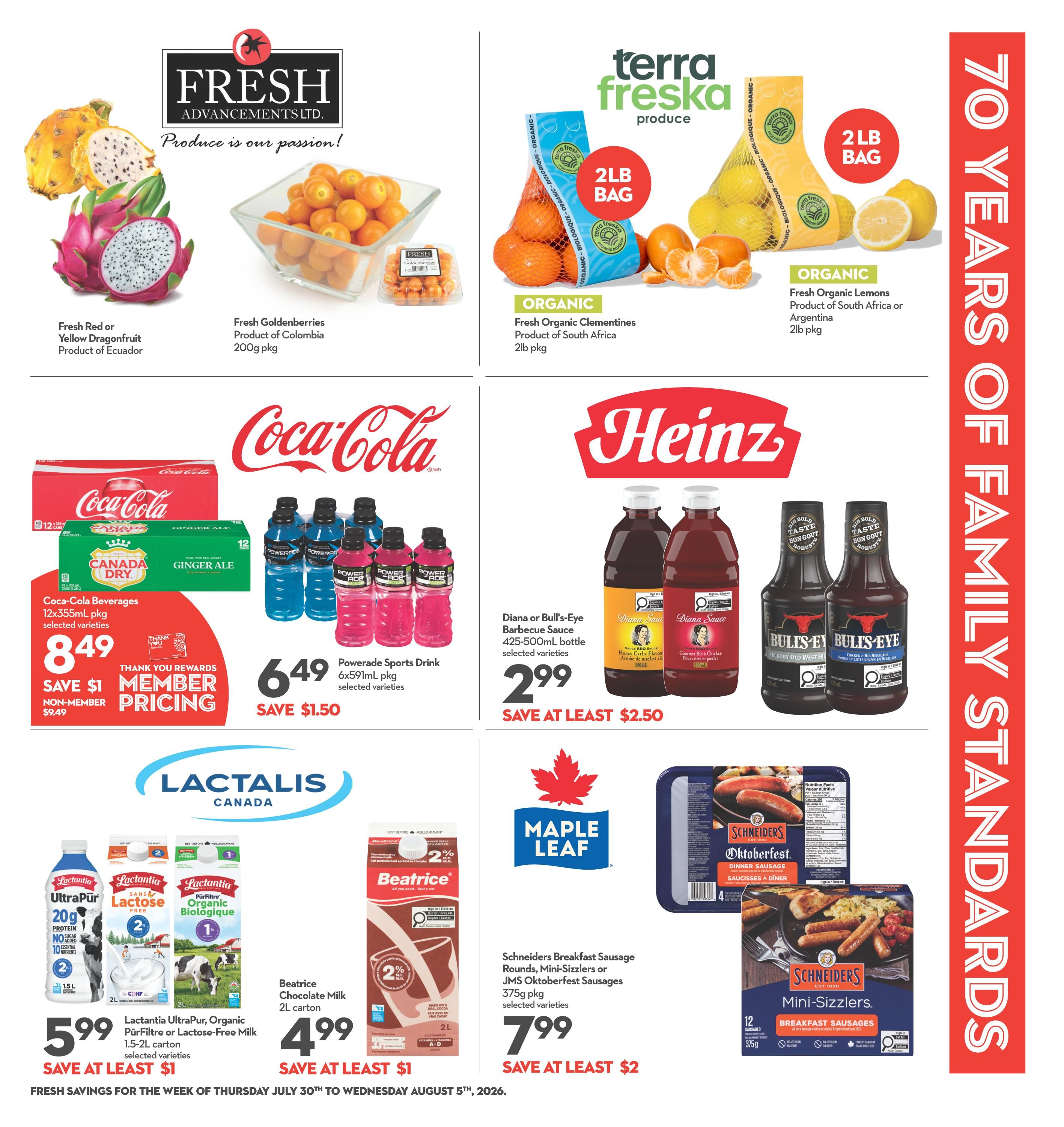 Longo's Flyer July 30 to August 5