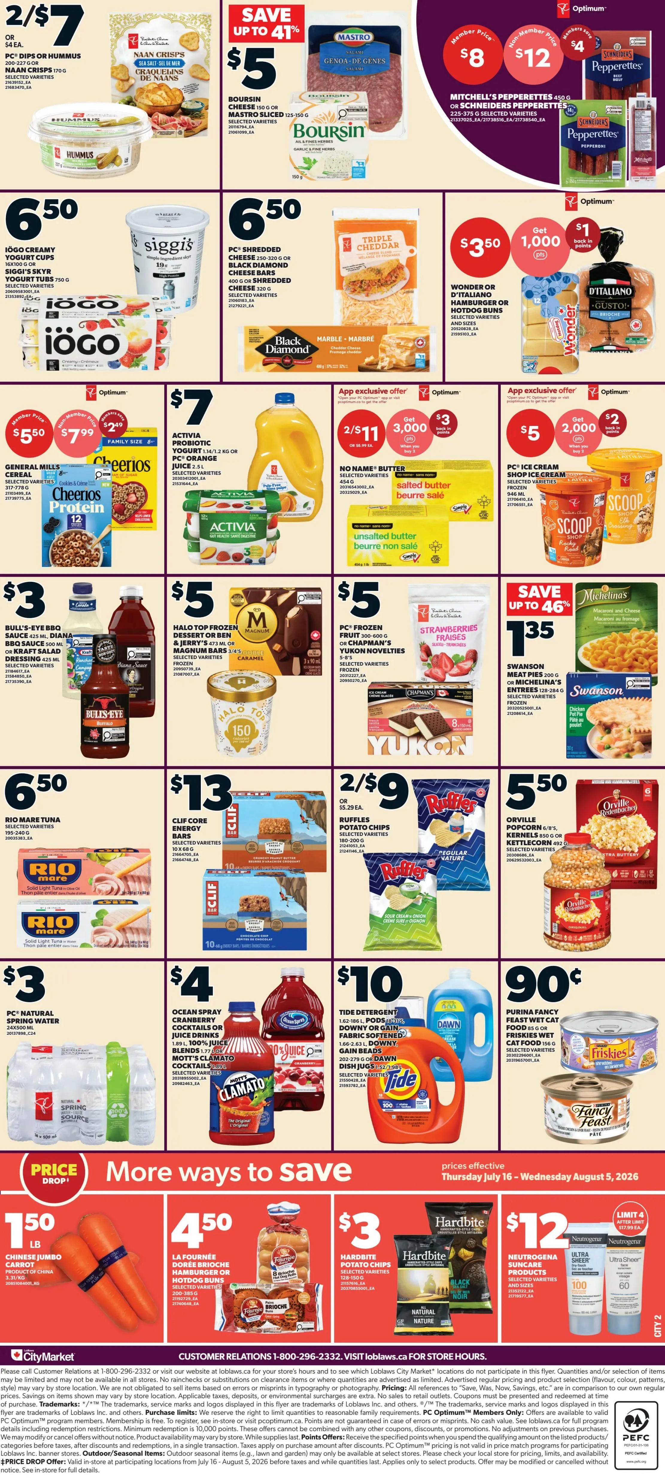Loblaws City Market (West) Flyer July 30 to August 5