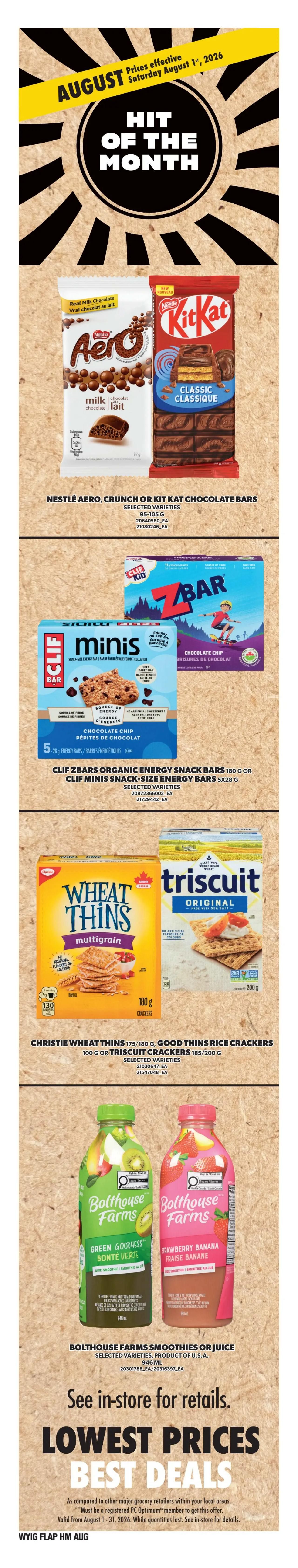 Loblaws City Market (West) Flyer July 30 to August 5