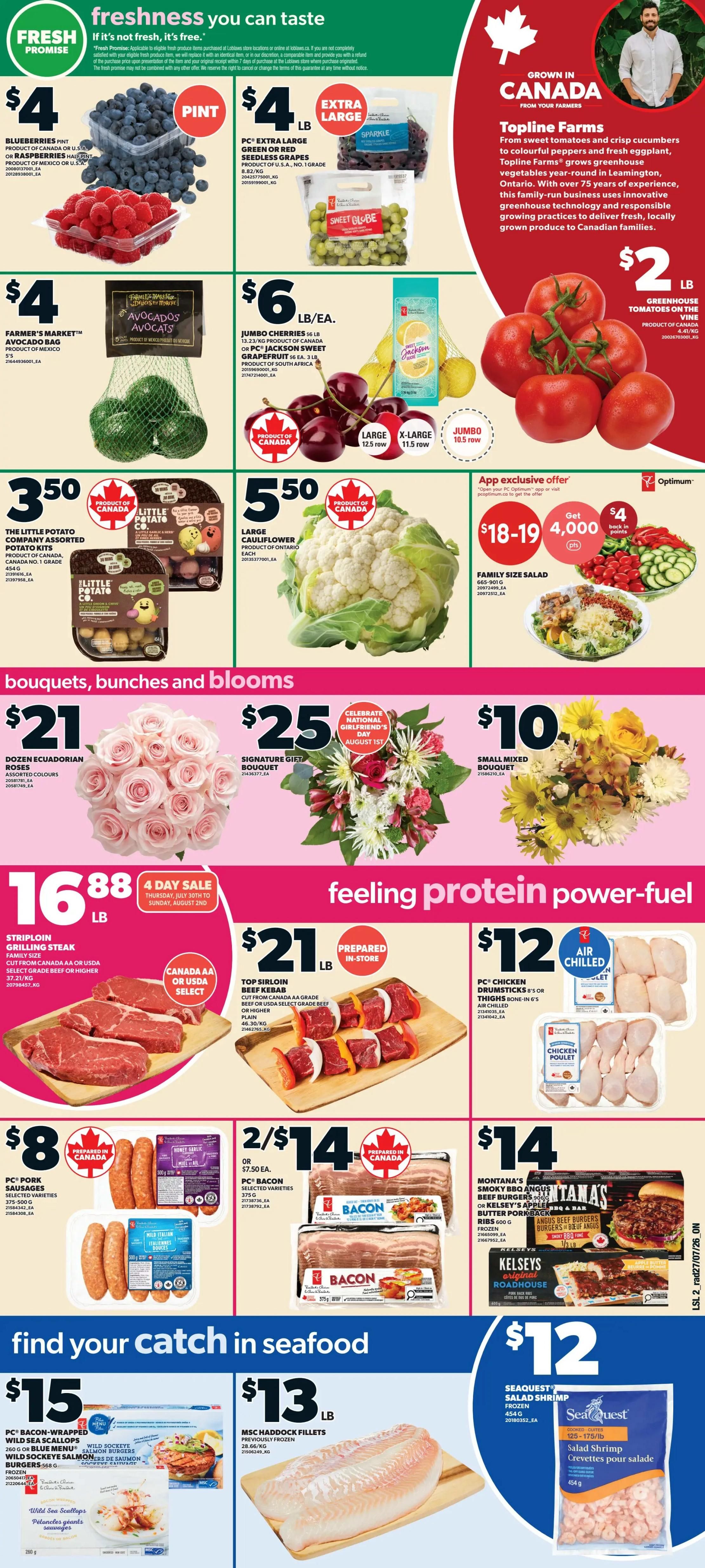 Loblaws (ON) Flyer July 30 to August 5