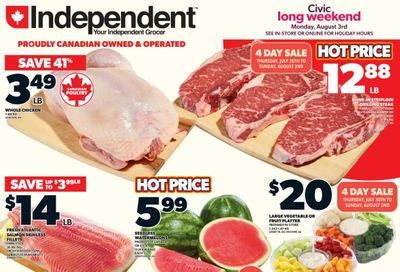 Independent Grocer (West) Flyer July 30 to August 5