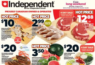 Independent Grocer (ON) Flyer July 30 to August 5