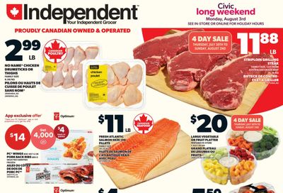Independent Grocer (Atlantic) Flyer July 30 to August 5