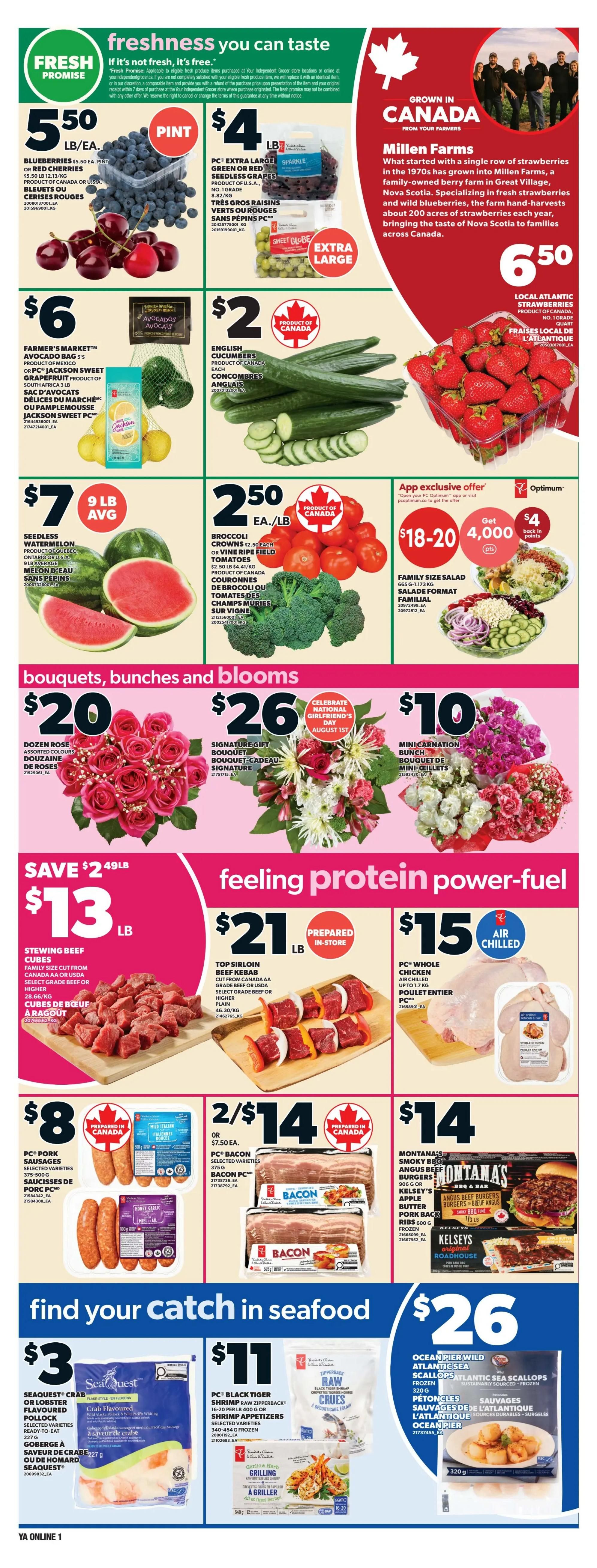 Independent Grocer (Atlantic) Flyer July 30 to August 5
