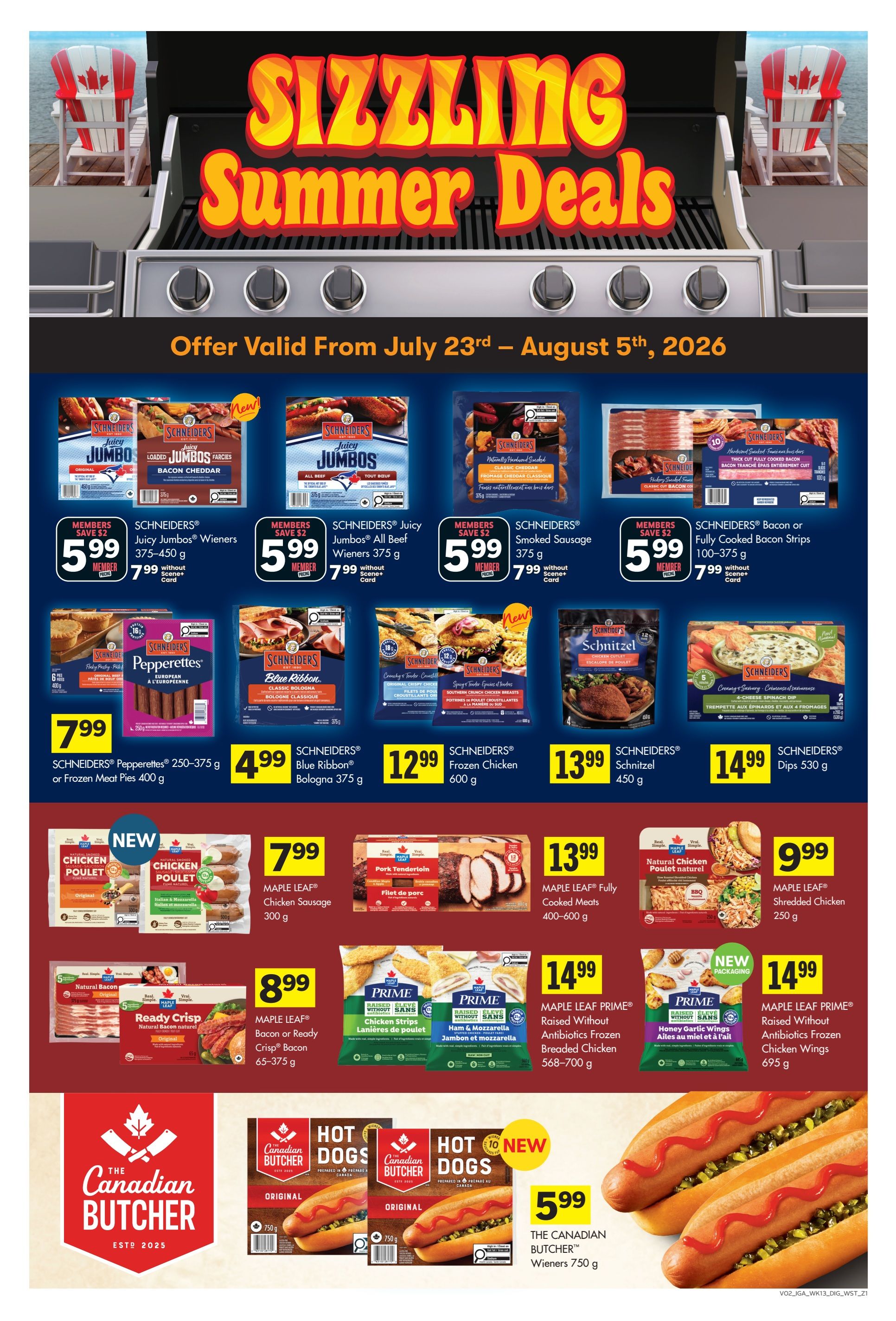 IGA (SK, MB, ON) Flyer July 30 to August 5