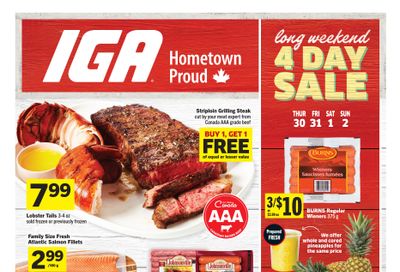 IGA (AB, BC) Flyer July 30 to August 5