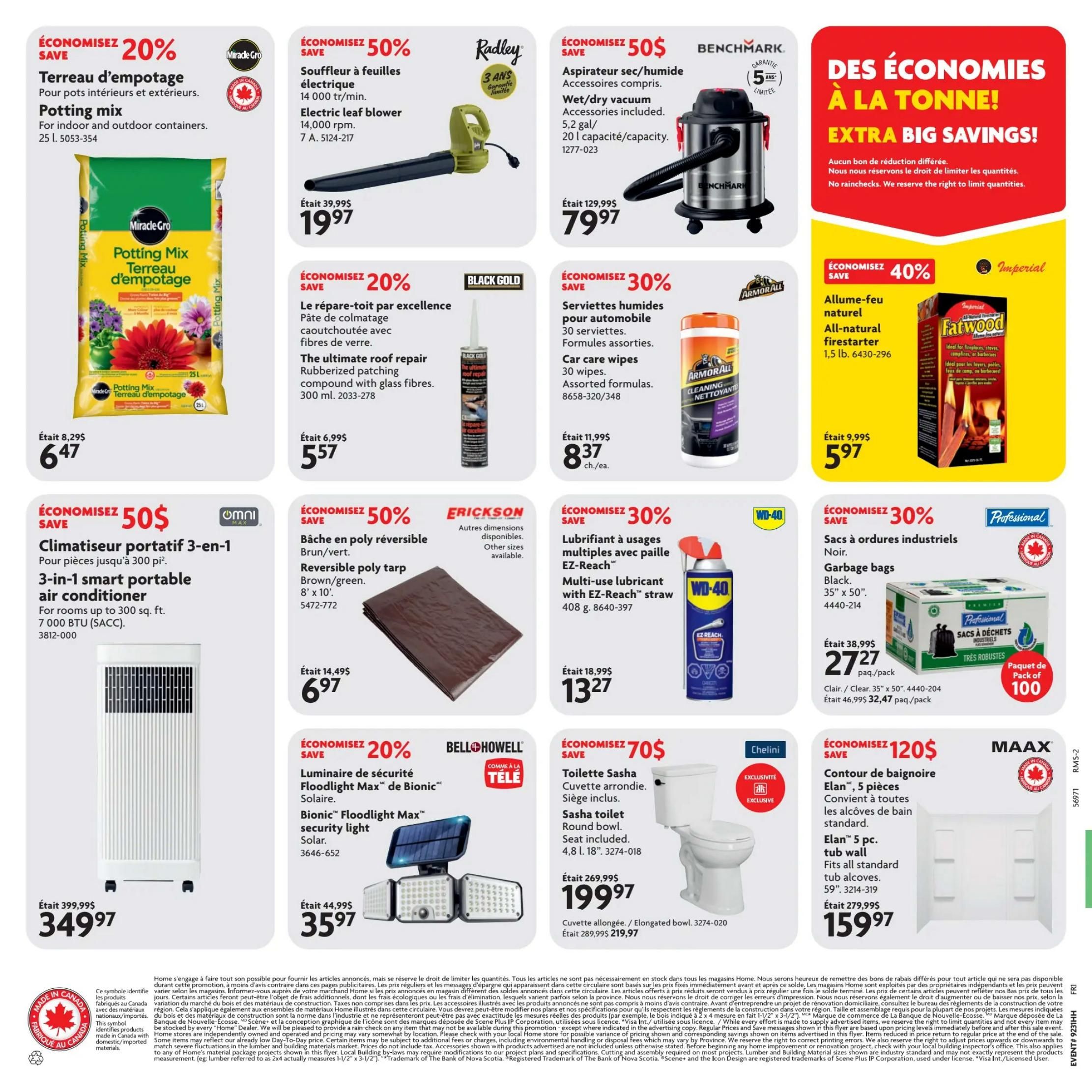 Home Hardware (QC) Flyer July 30 to August 12
