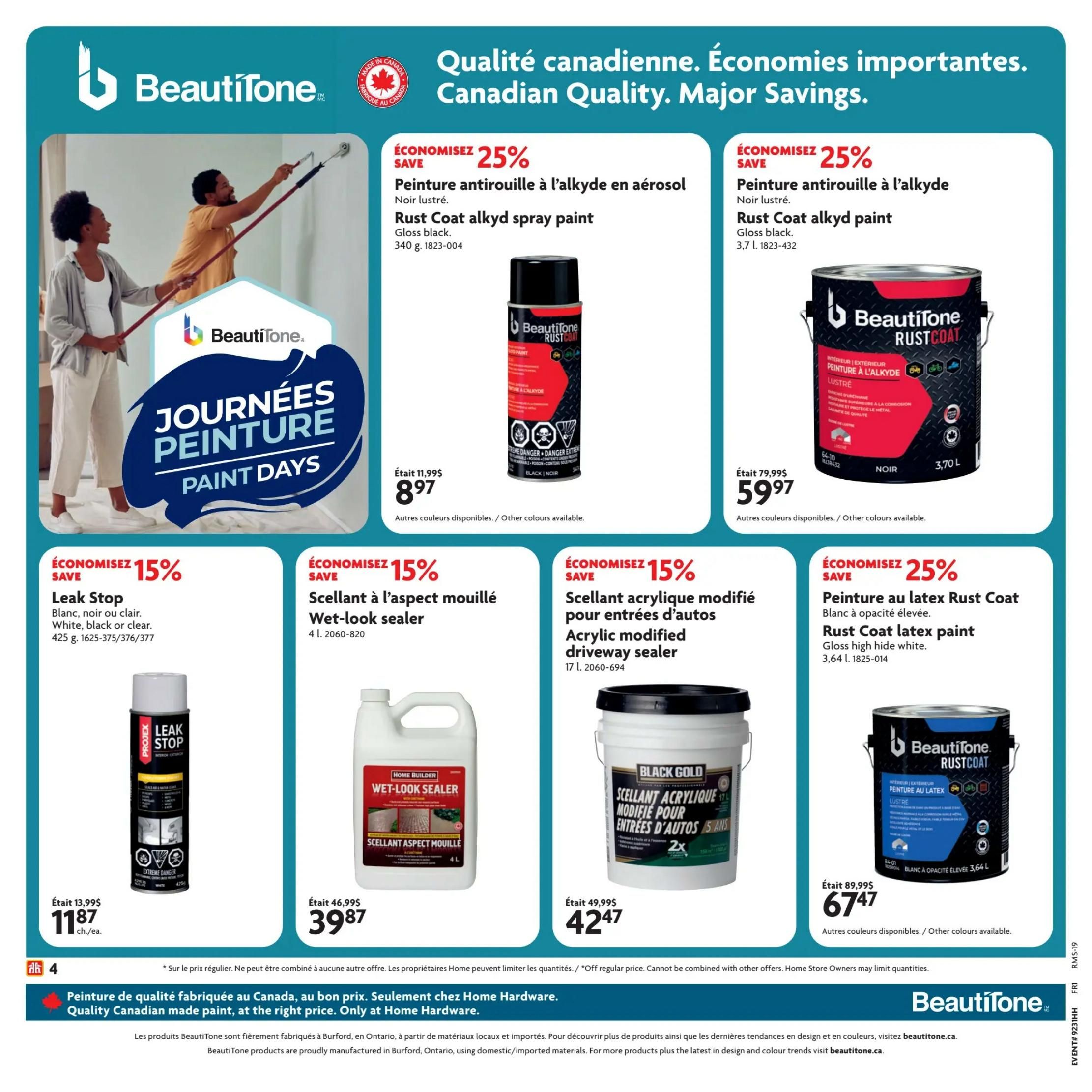 Home Hardware (QC) Flyer July 30 to August 12