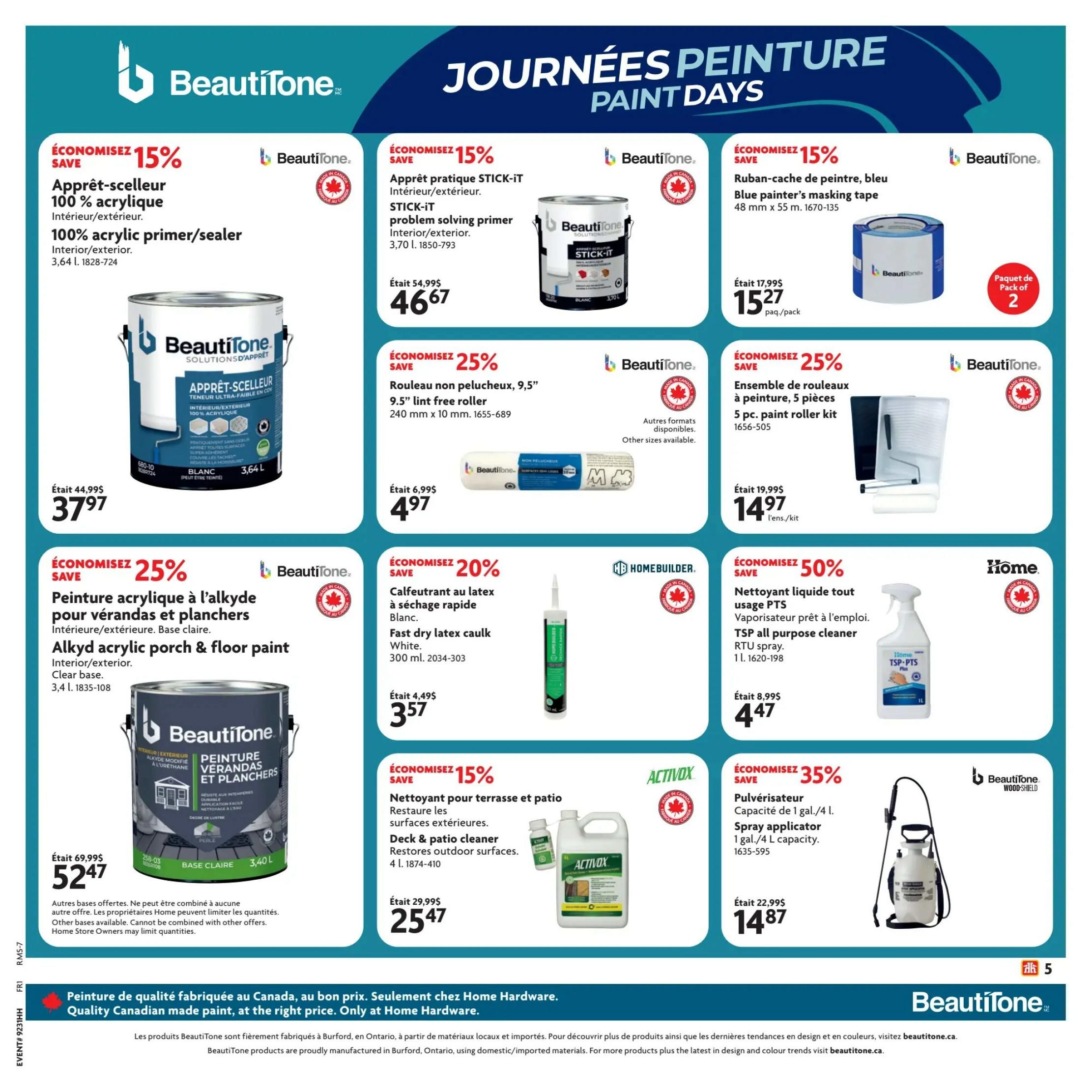 Home Hardware (QC) Flyer July 30 to August 12