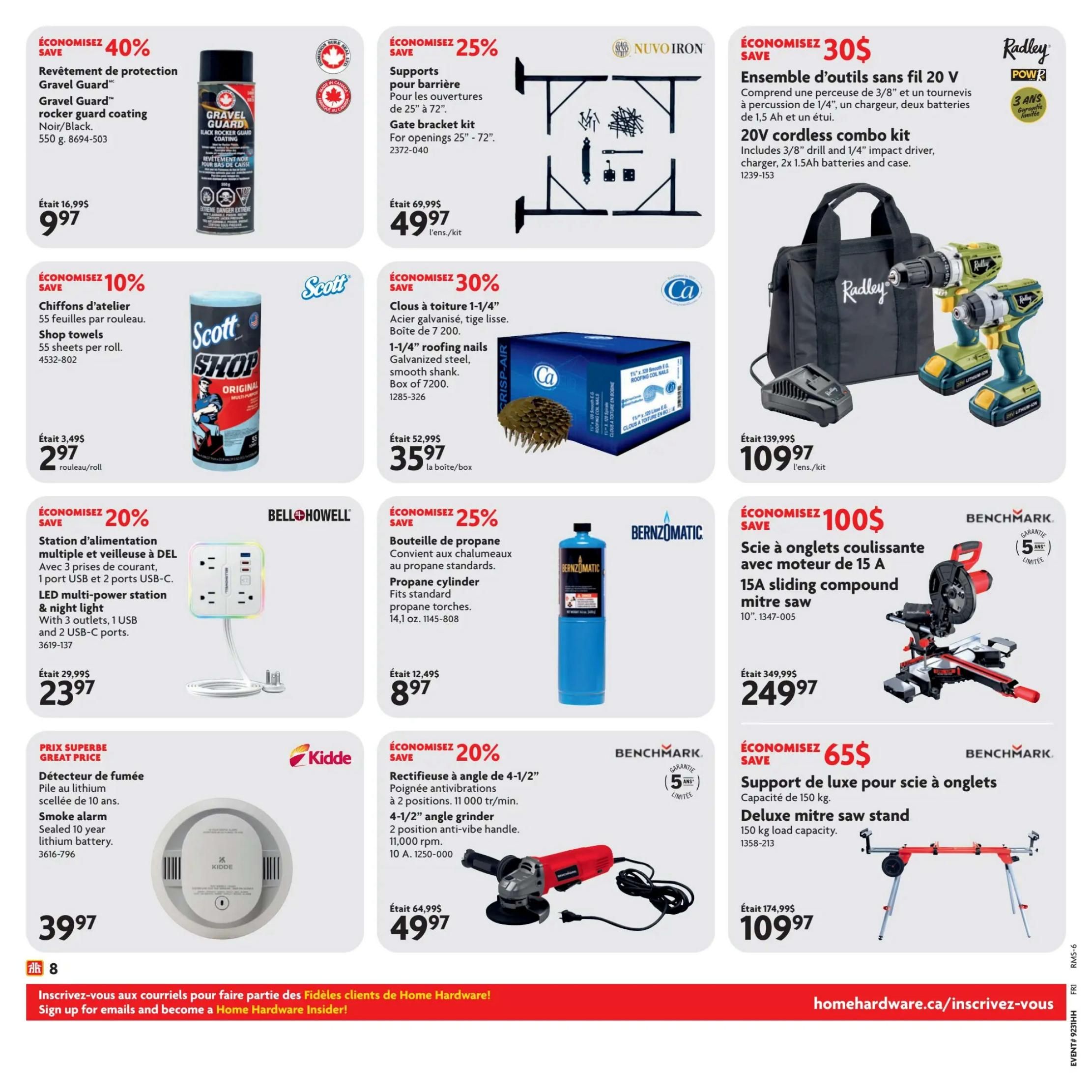 Home Hardware (QC) Flyer July 30 to August 12