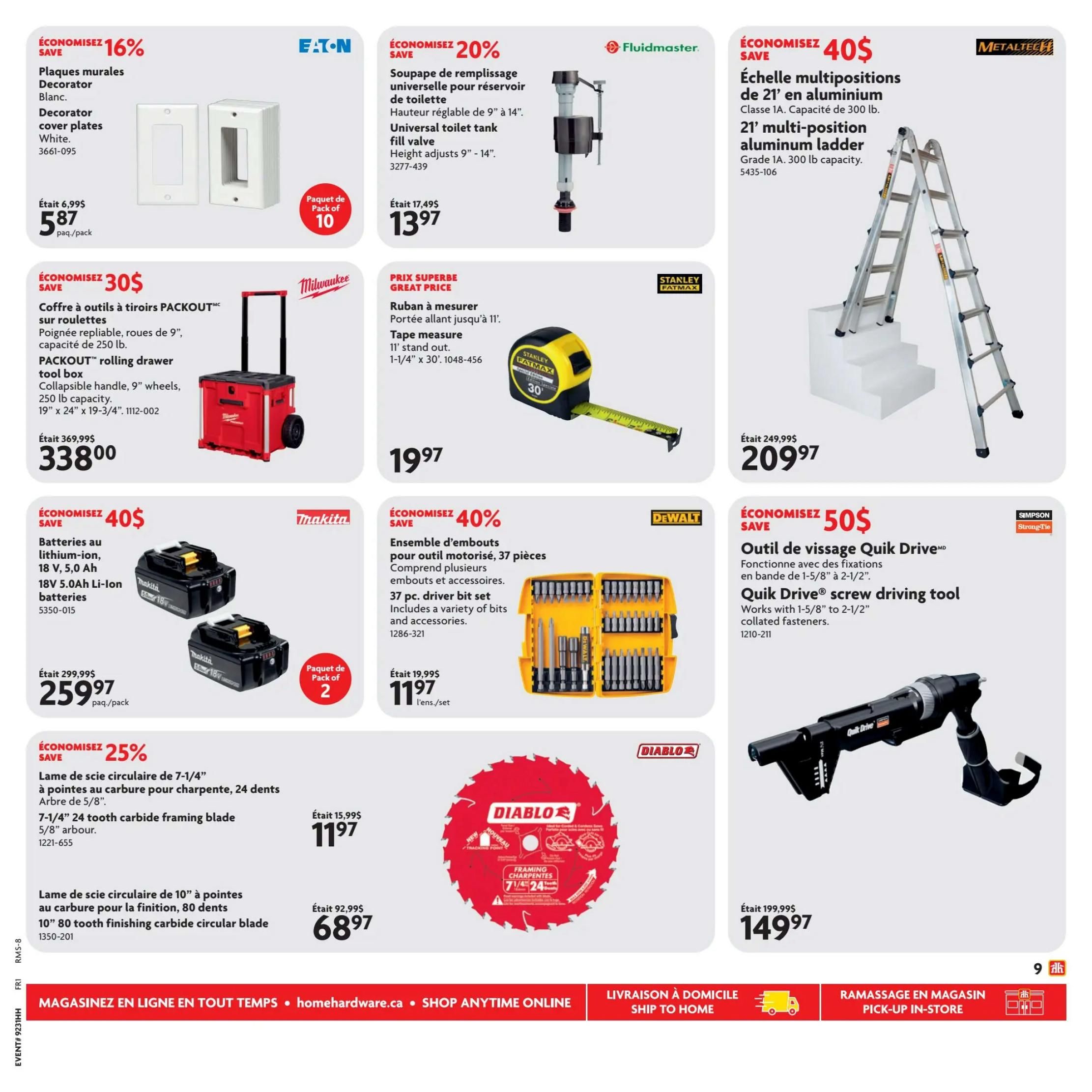 Home Hardware (QC) Flyer July 30 to August 12