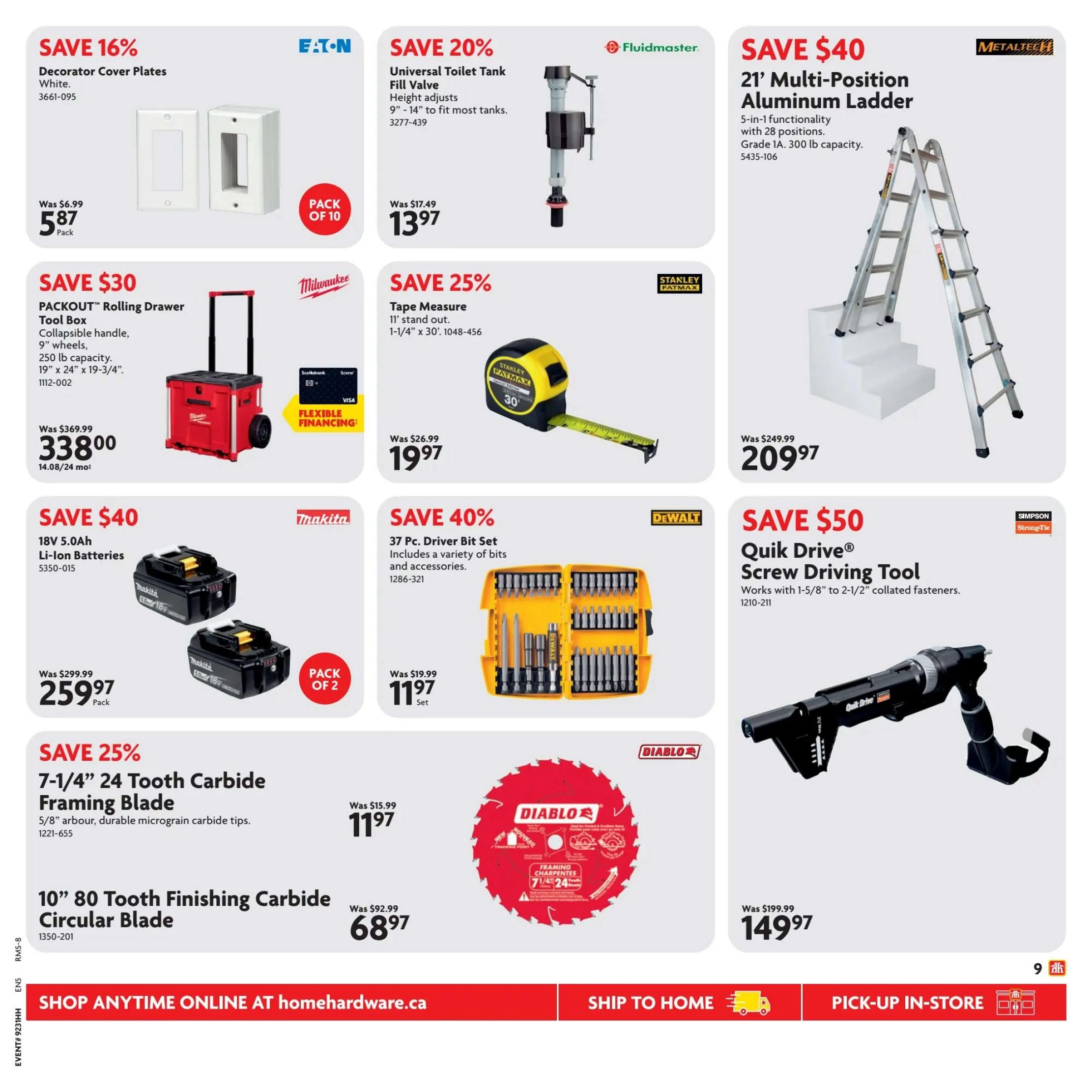 Home Hardware (BC) Flyer July 30 to August 12