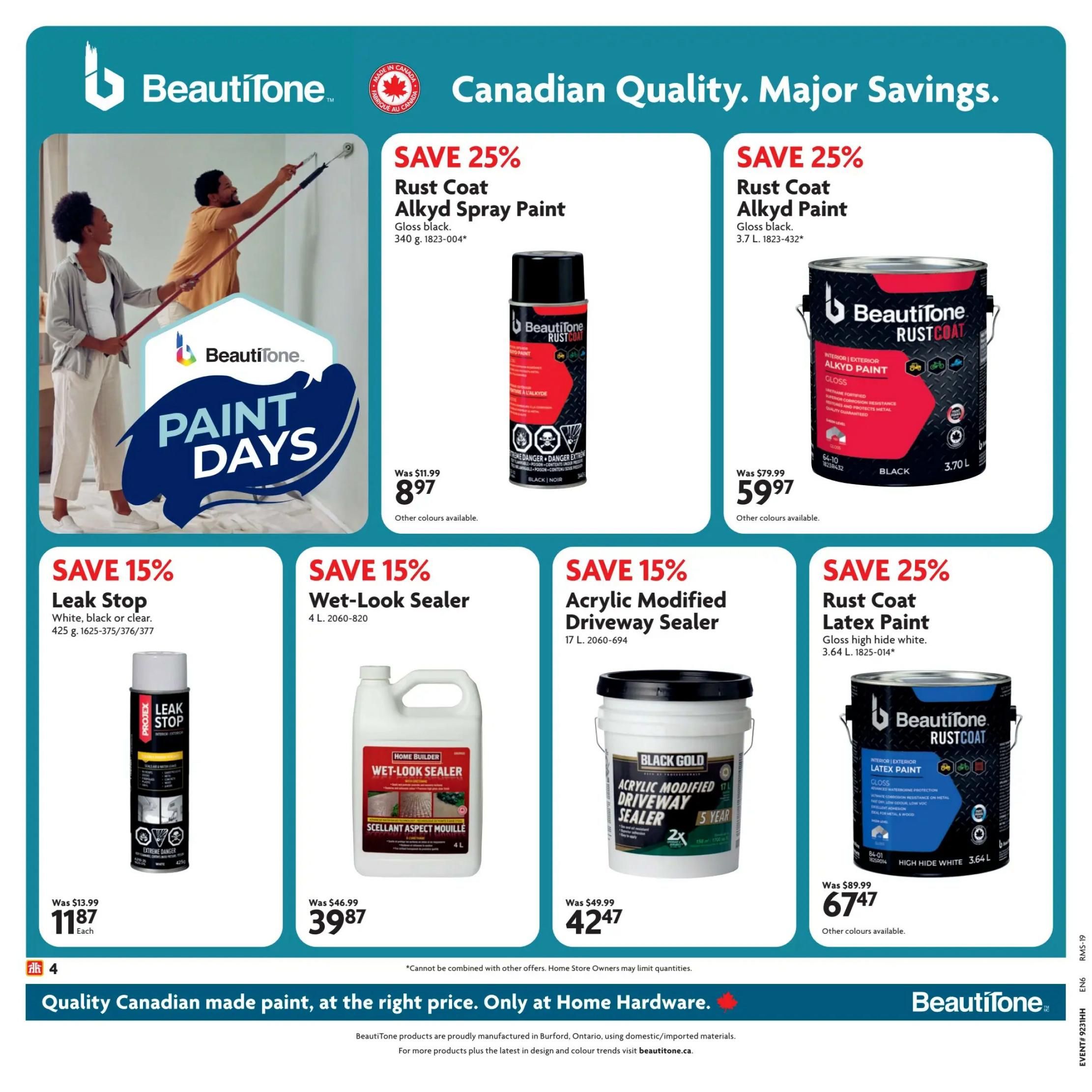 Home Hardware (ON) Flyer July 30 to August 12