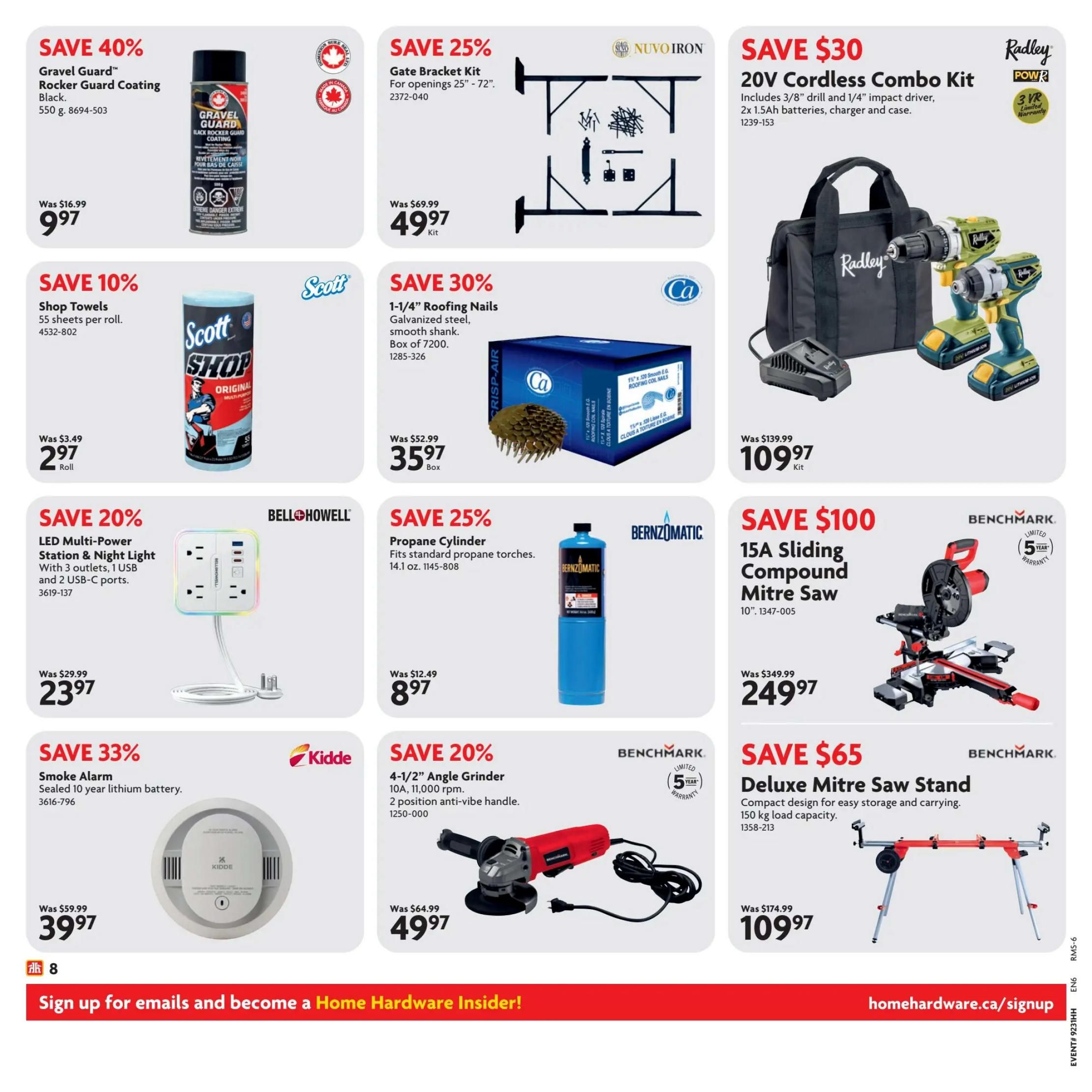 Home Hardware (ON) Flyer July 30 to August 12