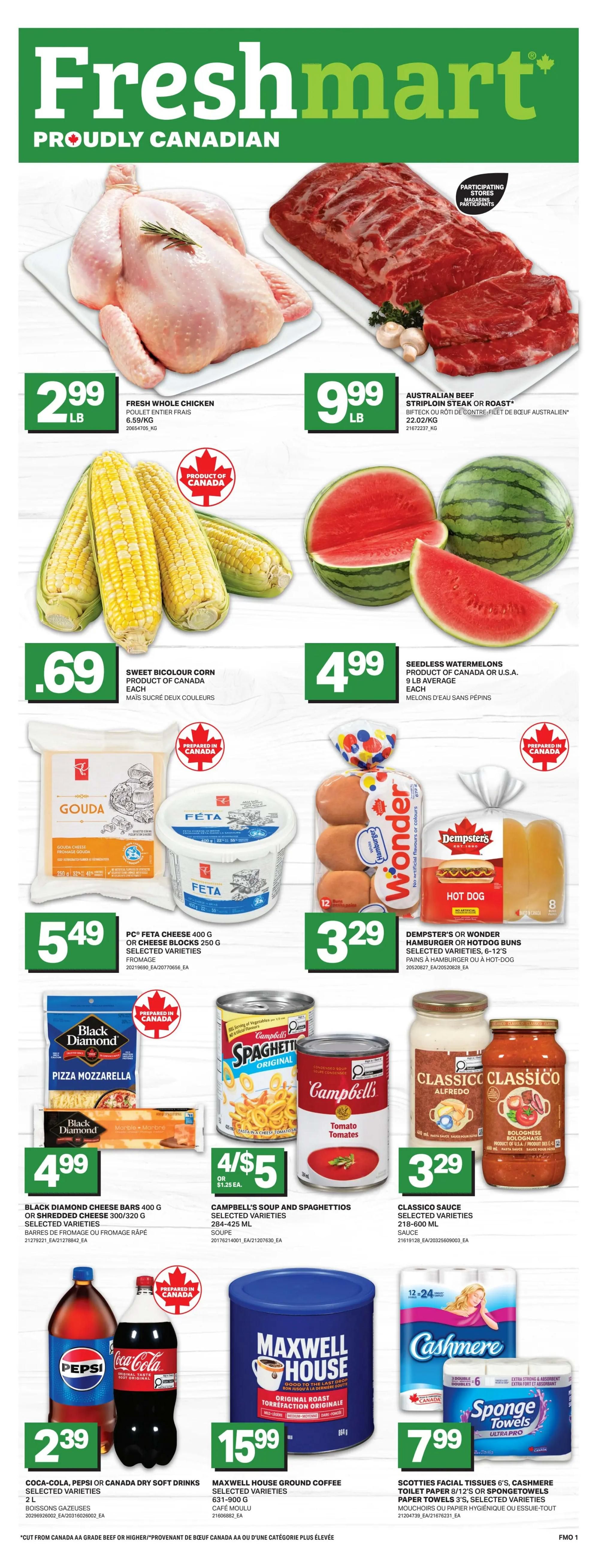 Freshmart (ON) Flyer July 30 to August 5