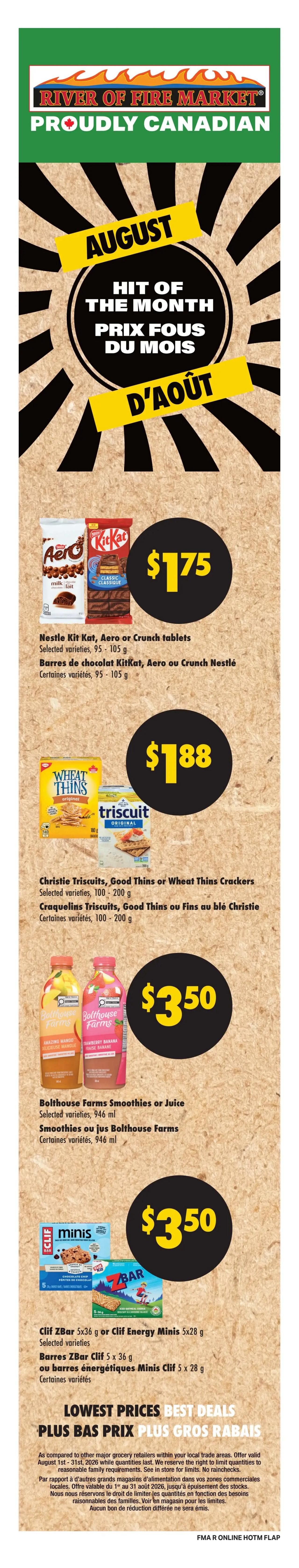 Freshmart (Atlantic) Flyer July 30 to August 5