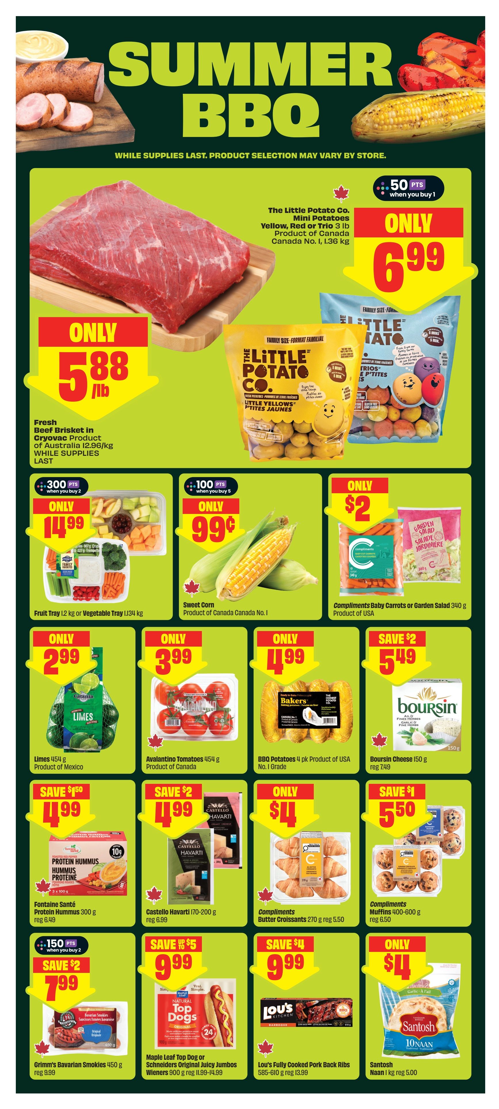 Chalo! FreshCo (West) Flyer July 30 to August 5