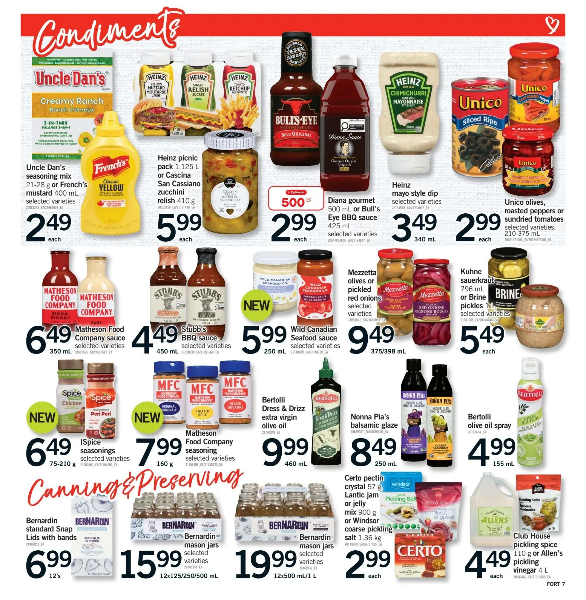 Fortinos Flyer July 30 to August 5