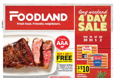 Foodland (Atlantic) Flyer July 30 to August 5
