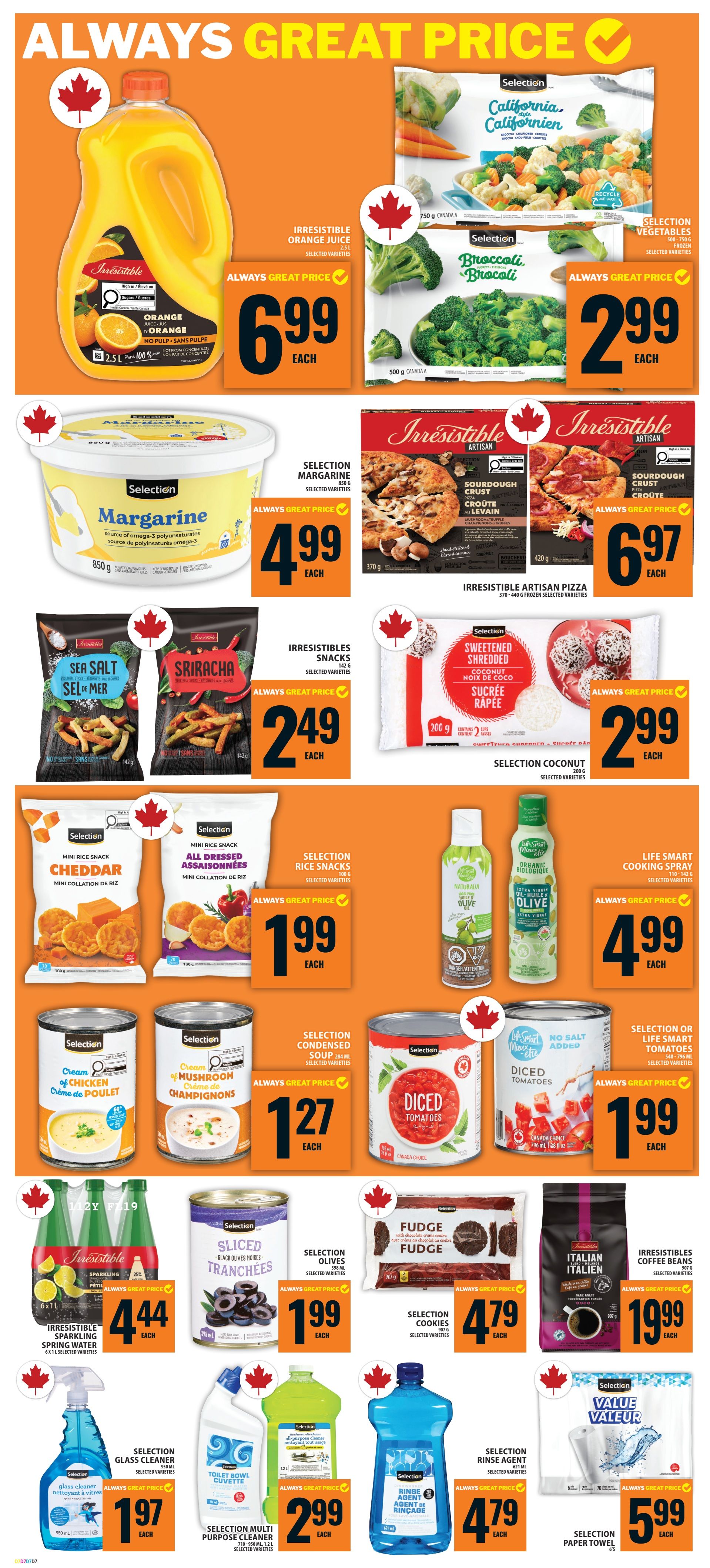 Food Basics Flyer July 30 to August 5