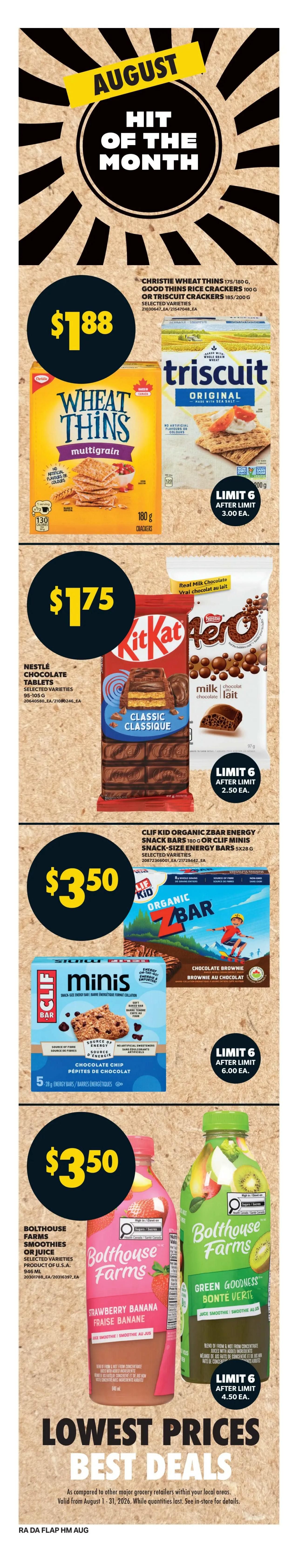 Dominion Flyer July 30 to August 5