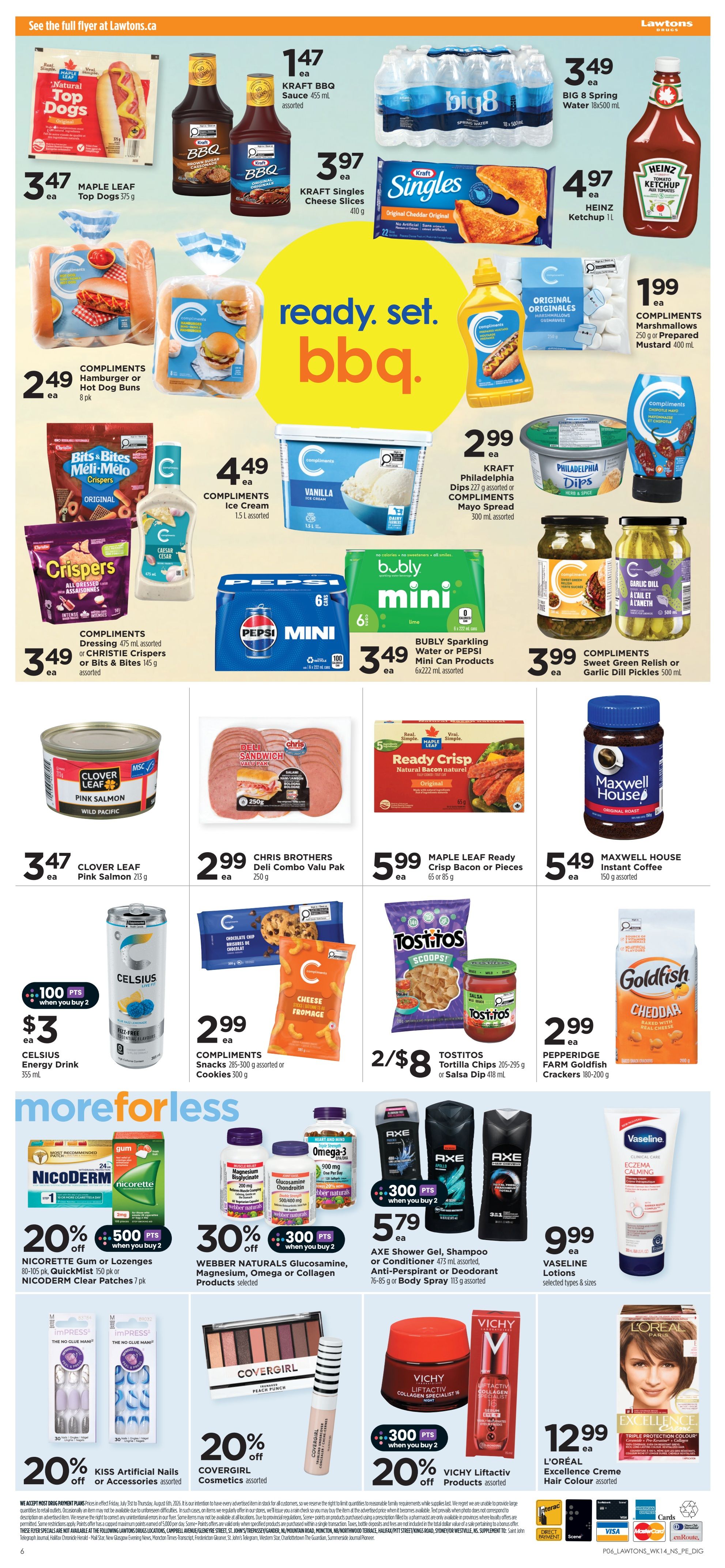 Lawtons Drugs (PE) Flyer July 31 to August 6