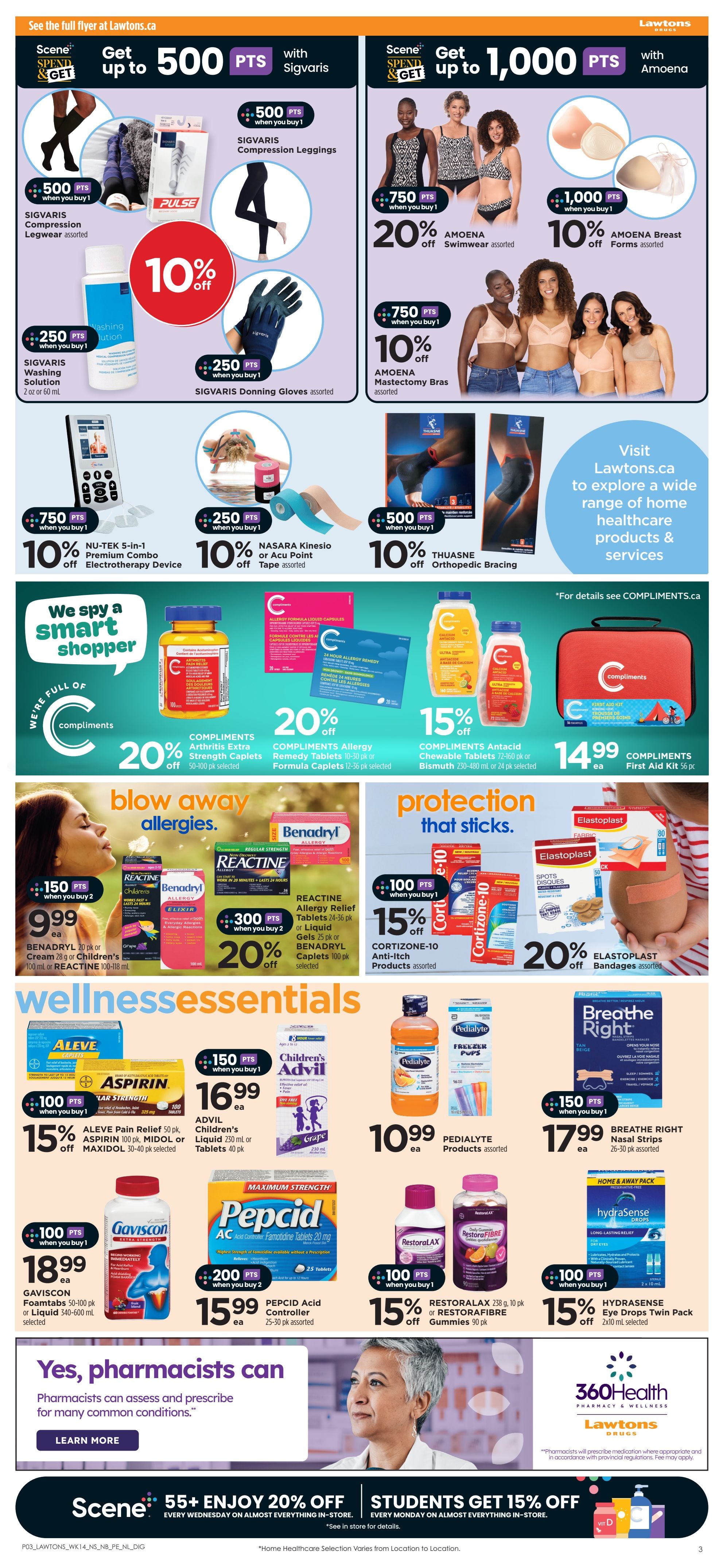 Lawtons Drugs (PE) Flyer July 31 to August 6