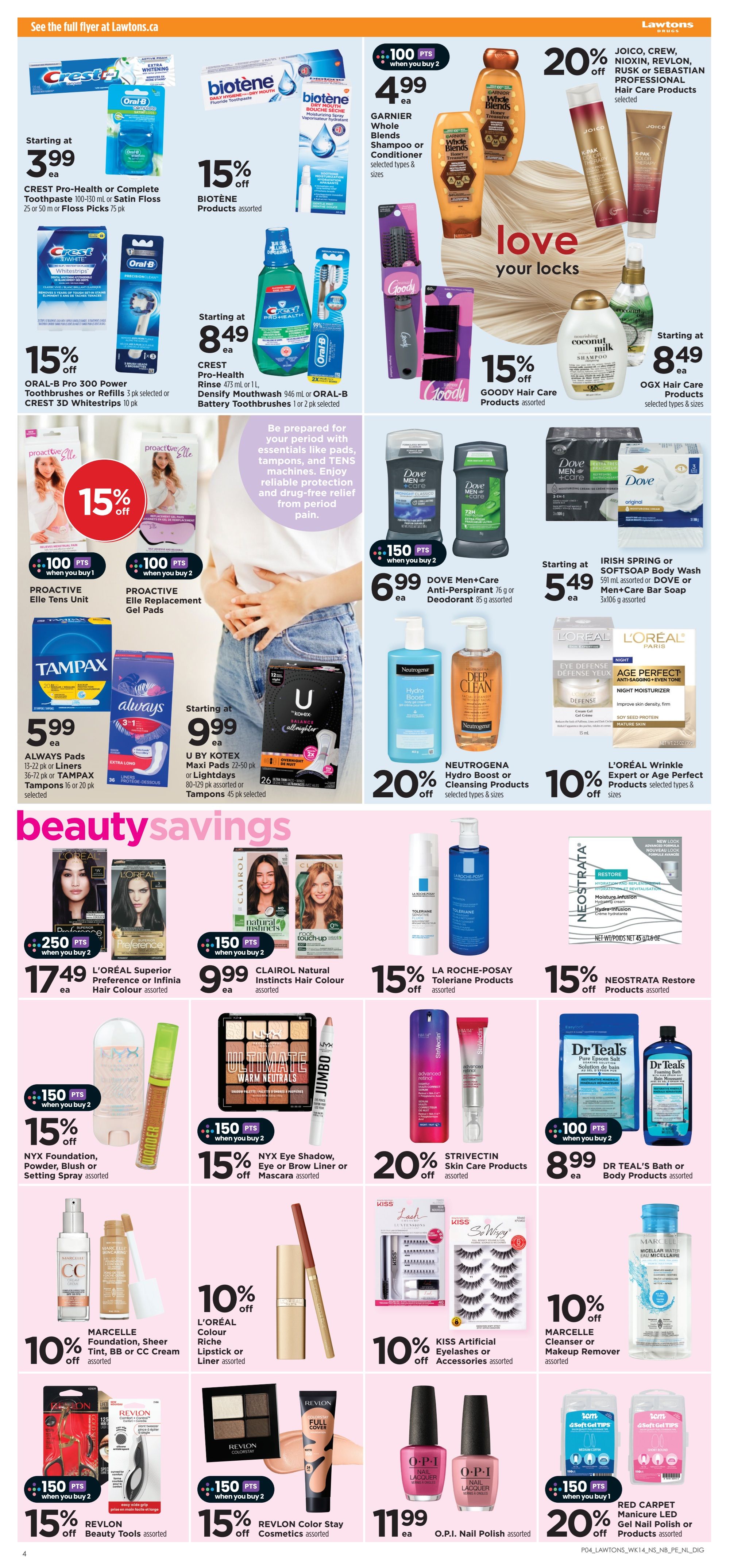 Lawtons Drugs (PE) Flyer July 31 to August 6