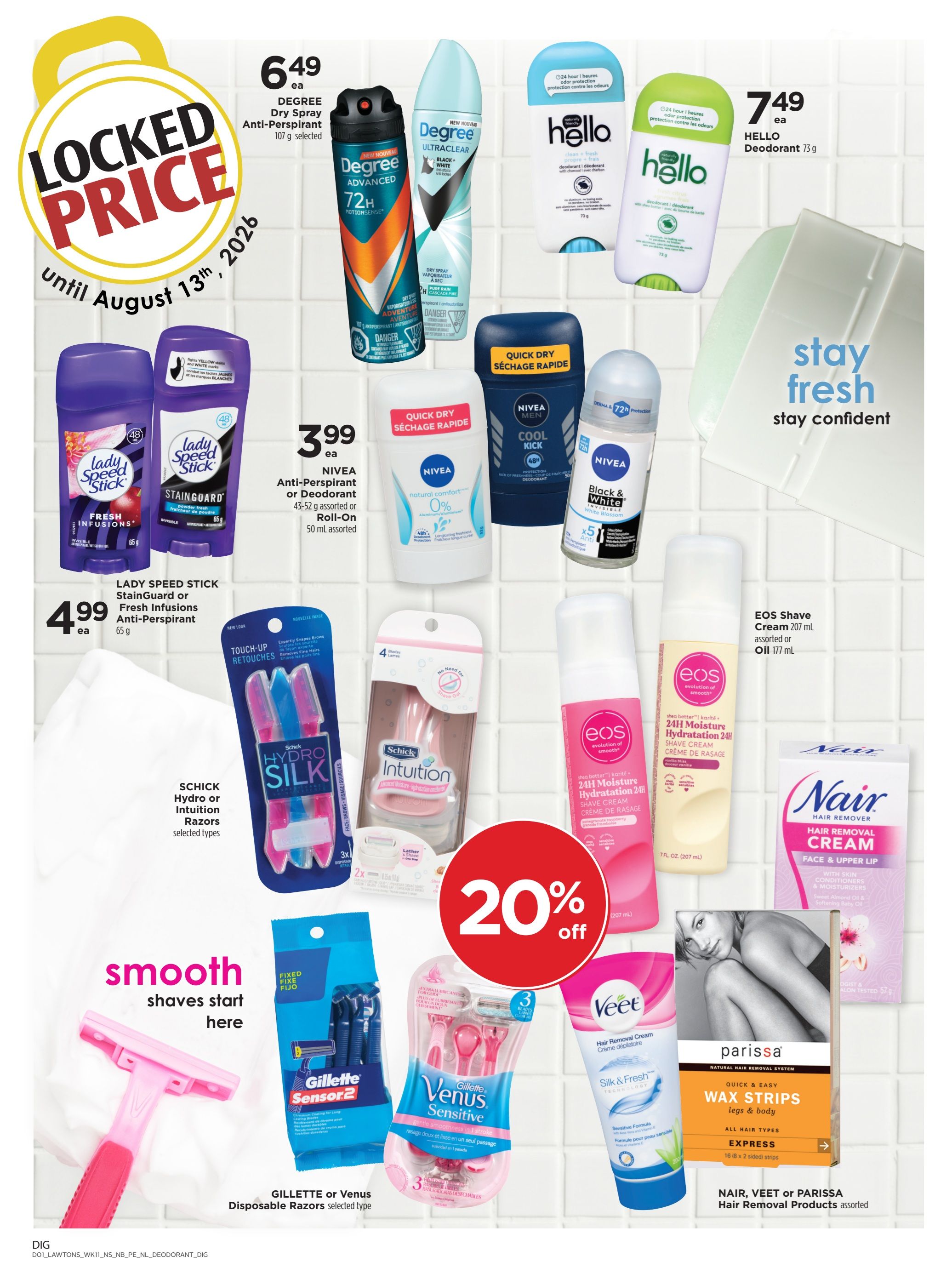 Lawtons Drugs (NS) Flyer July 31 to August 6