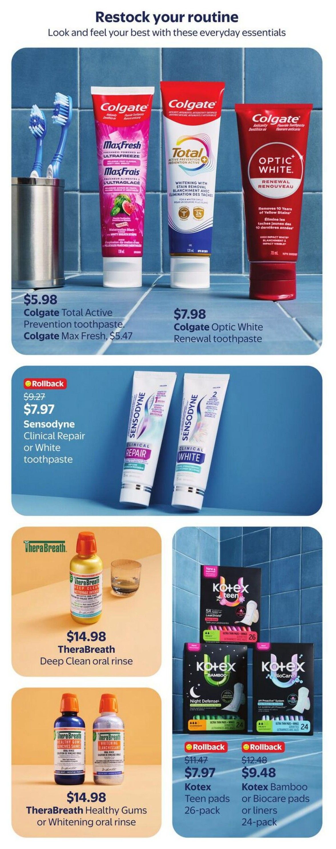 Walmart Back To School Flyer July 30 to September 16