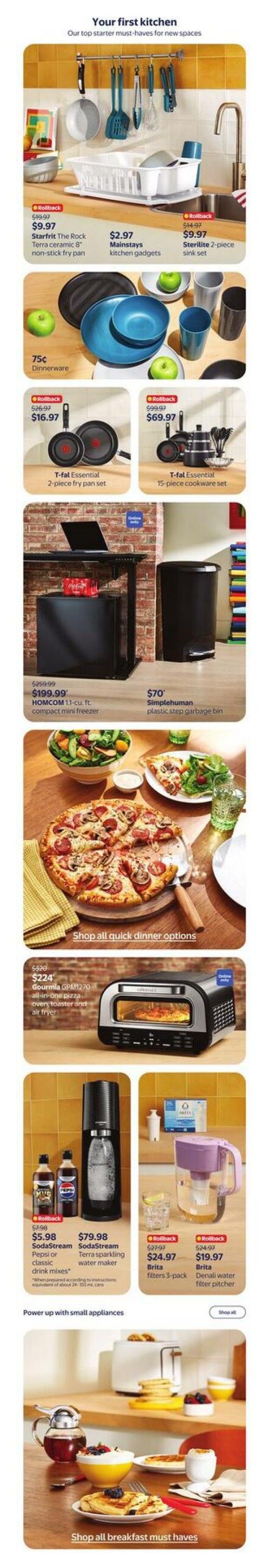 Walmart Back To School Flyer July 30 to September 16