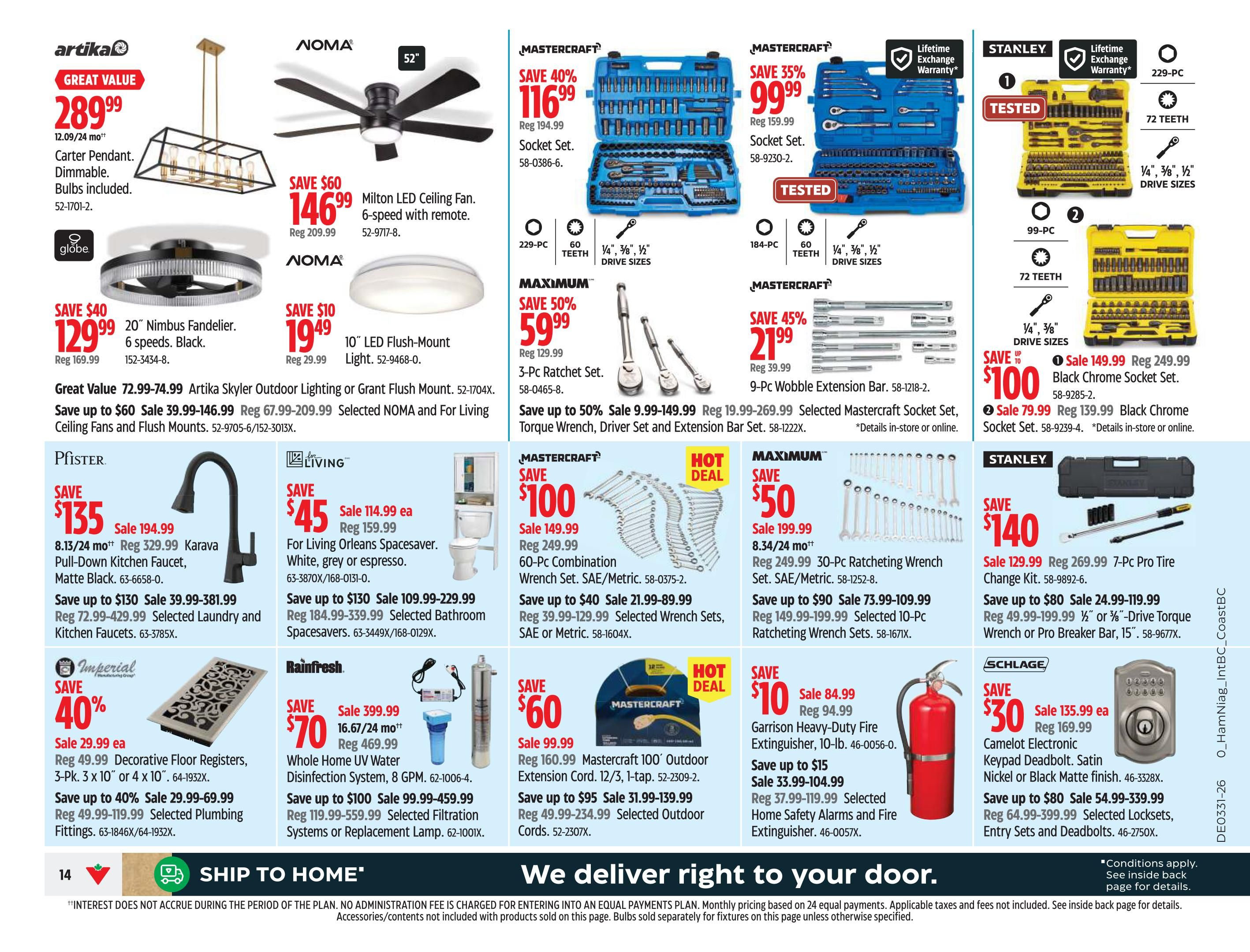 Canadian Tire (West) Flyer July 31 to August 6